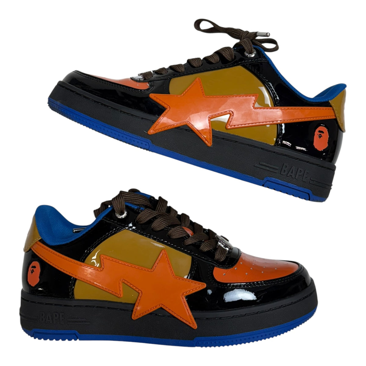 A Bathing Ape Bape Sta OS #1 M2 Black Orange (Used)