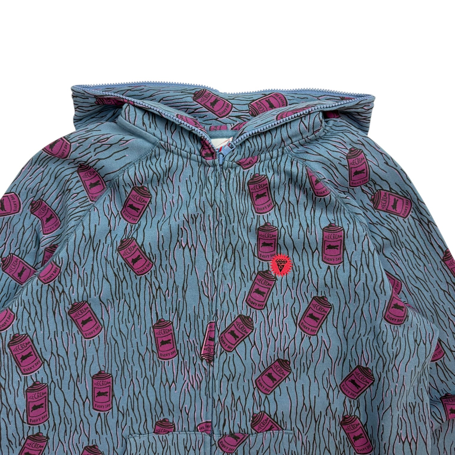 Ice Cream By BBC Full Zip Hoodie Blue
