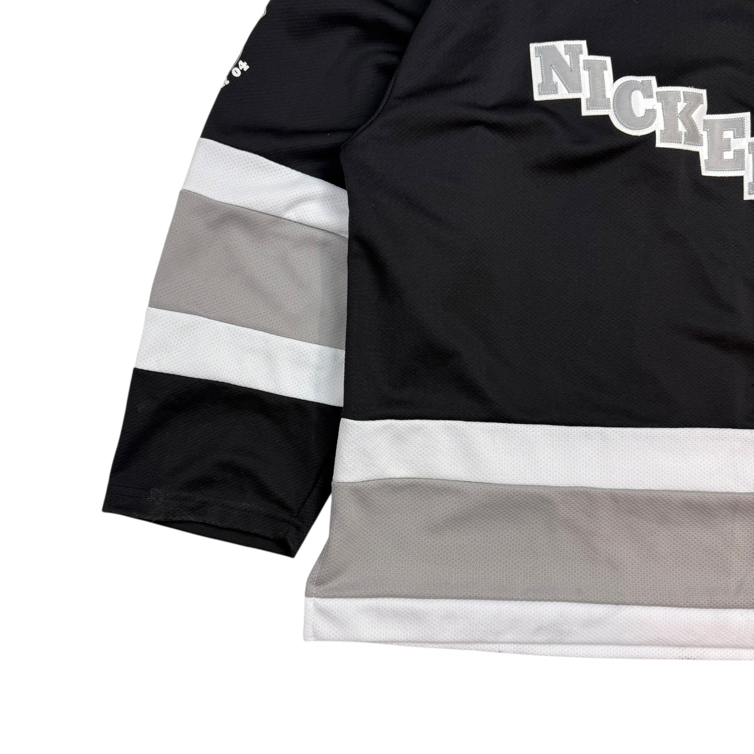 2004 Nickelback Canadian Tour Hockey Jersey Black/White