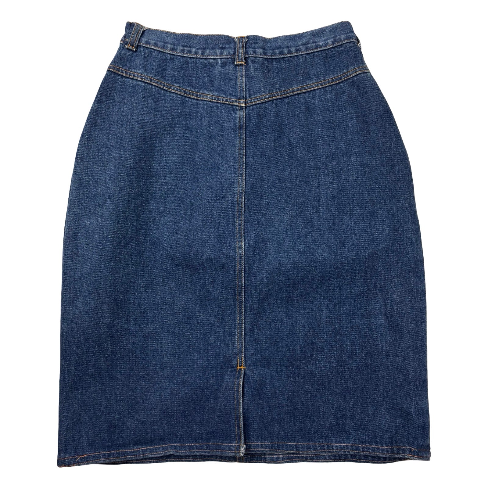 (W) Vintage Collections Jean Skirt Dark Wash