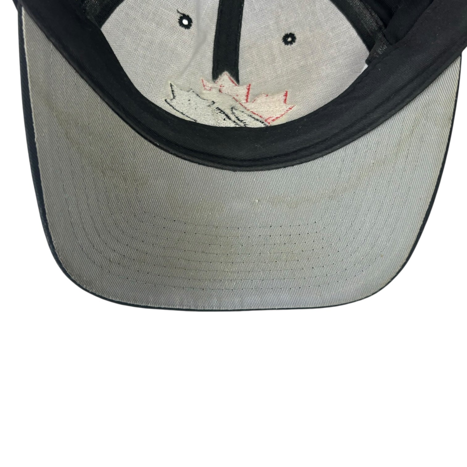 Vintage 1996 Team Canada World Cup of Hockey SnapBack Hat White/Red
