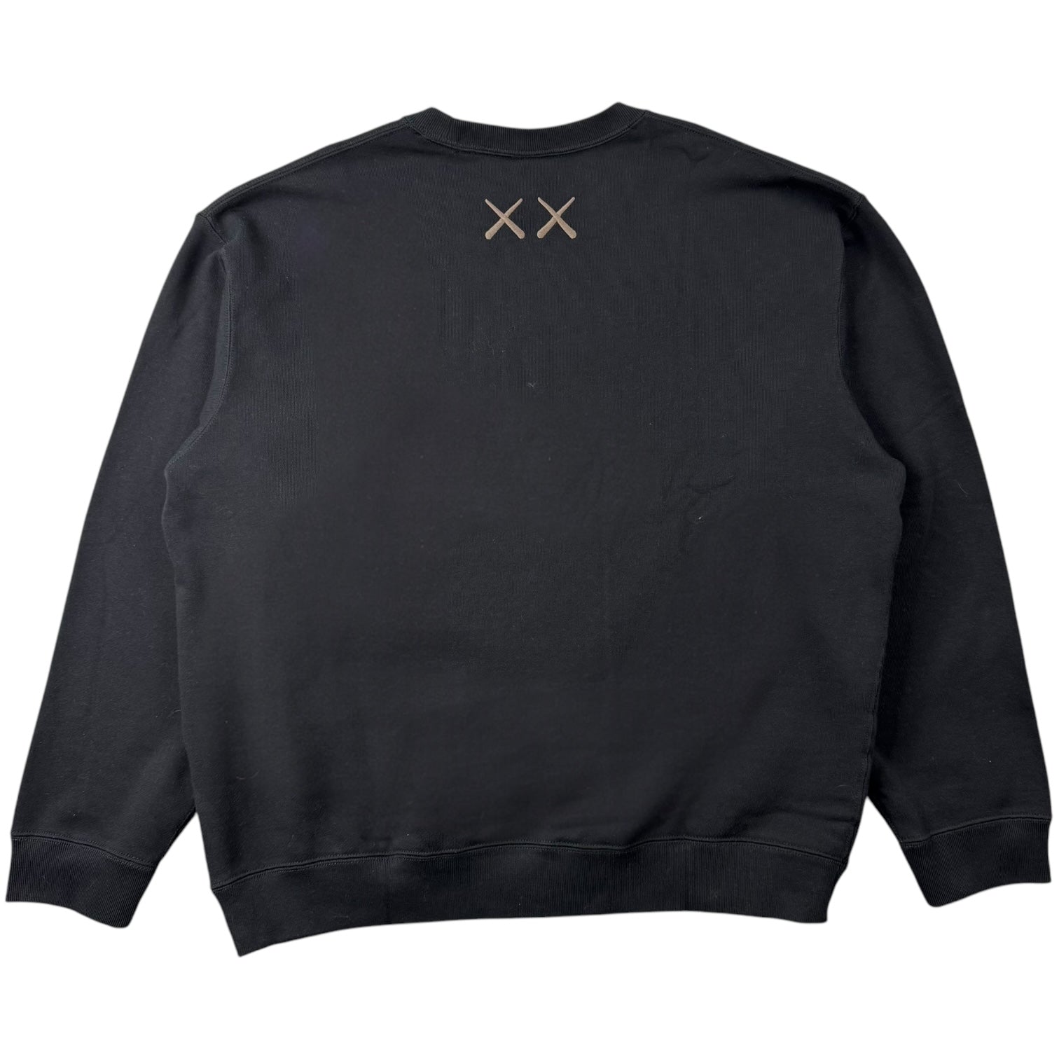 Kaws x Uniqlo L/S Crewneck Black