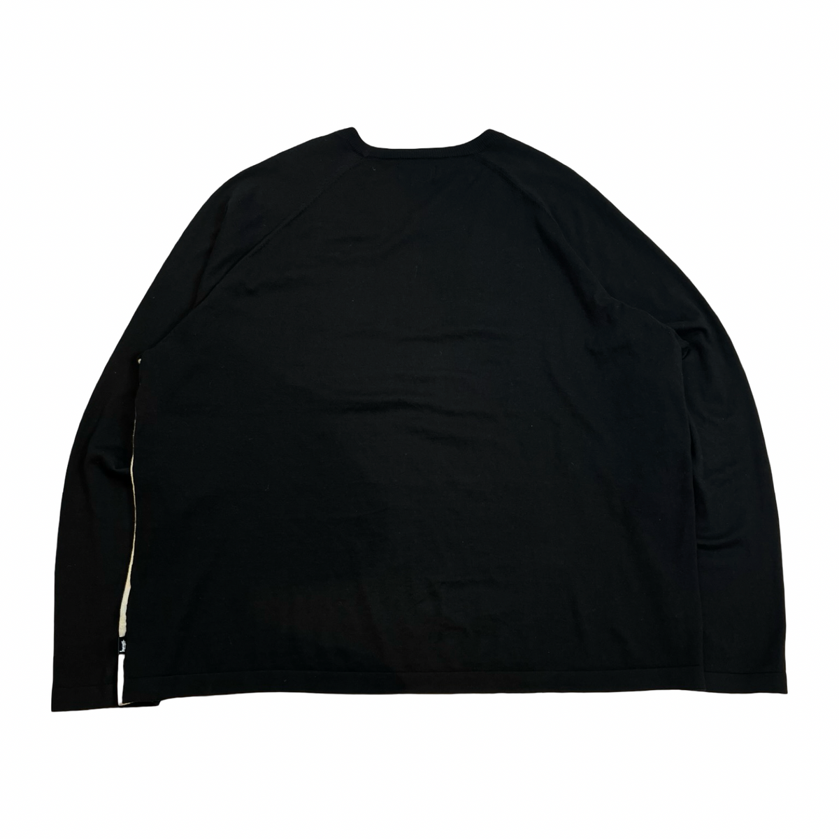 Stüssy Splash Raglan Sweater Black