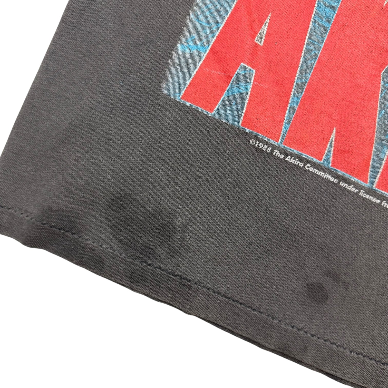 Vintage Fashion Victim Akira ‘Neo-Tokyo…’ Tee Faded Black