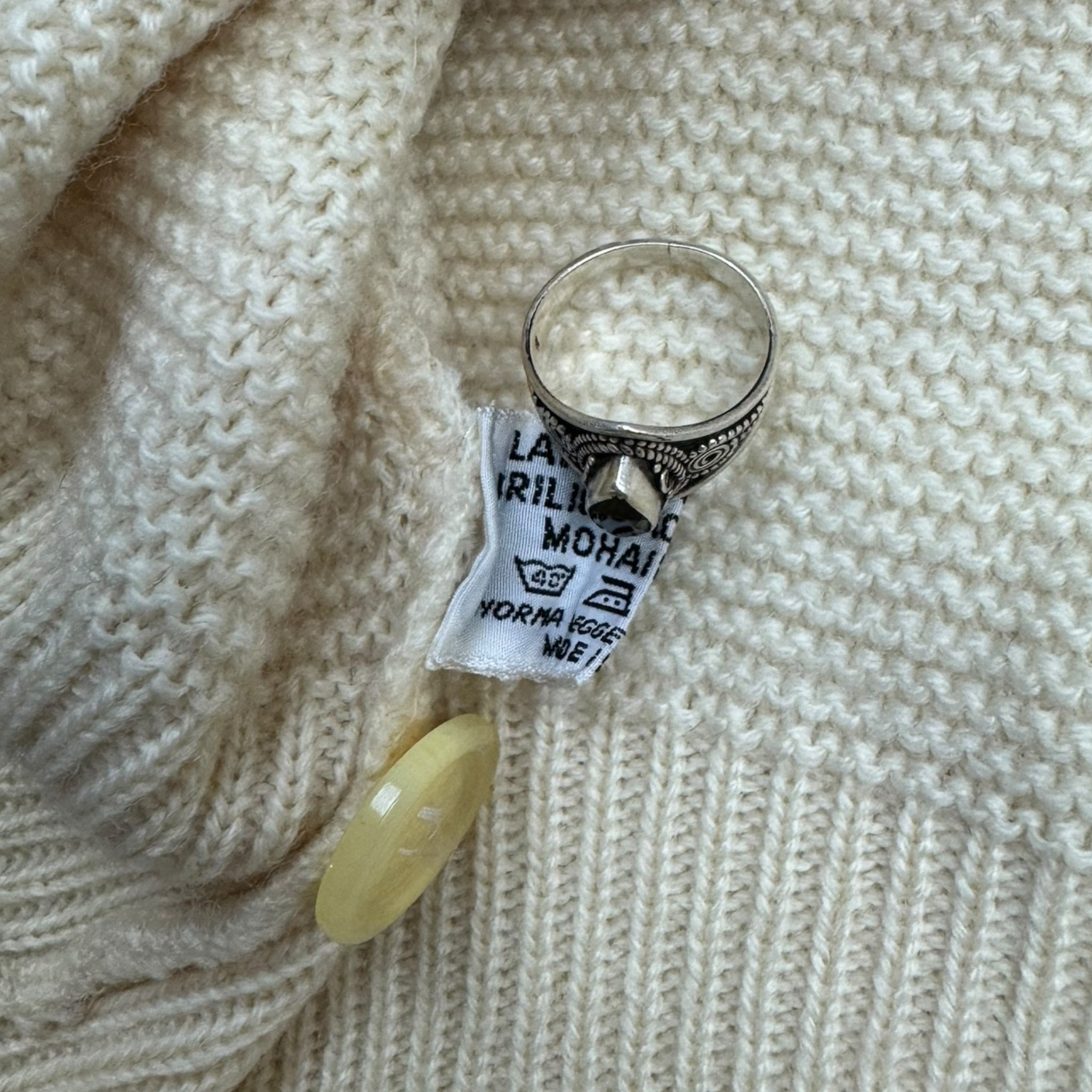True Vintage “Yarn Of Scotland” Collared Knit Longsleeve