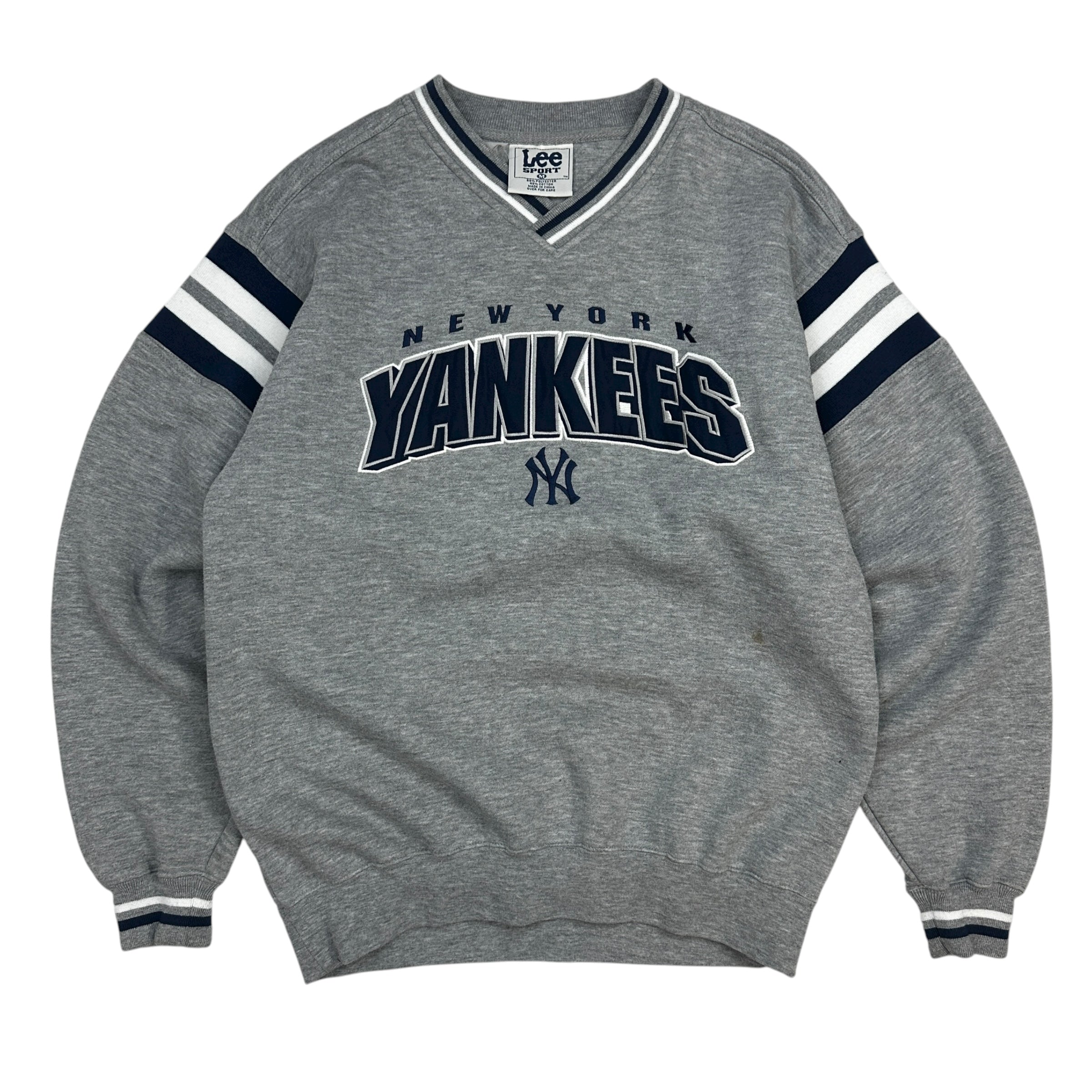 Vintage New York Yankees Arc Crewneck Grey/Navy