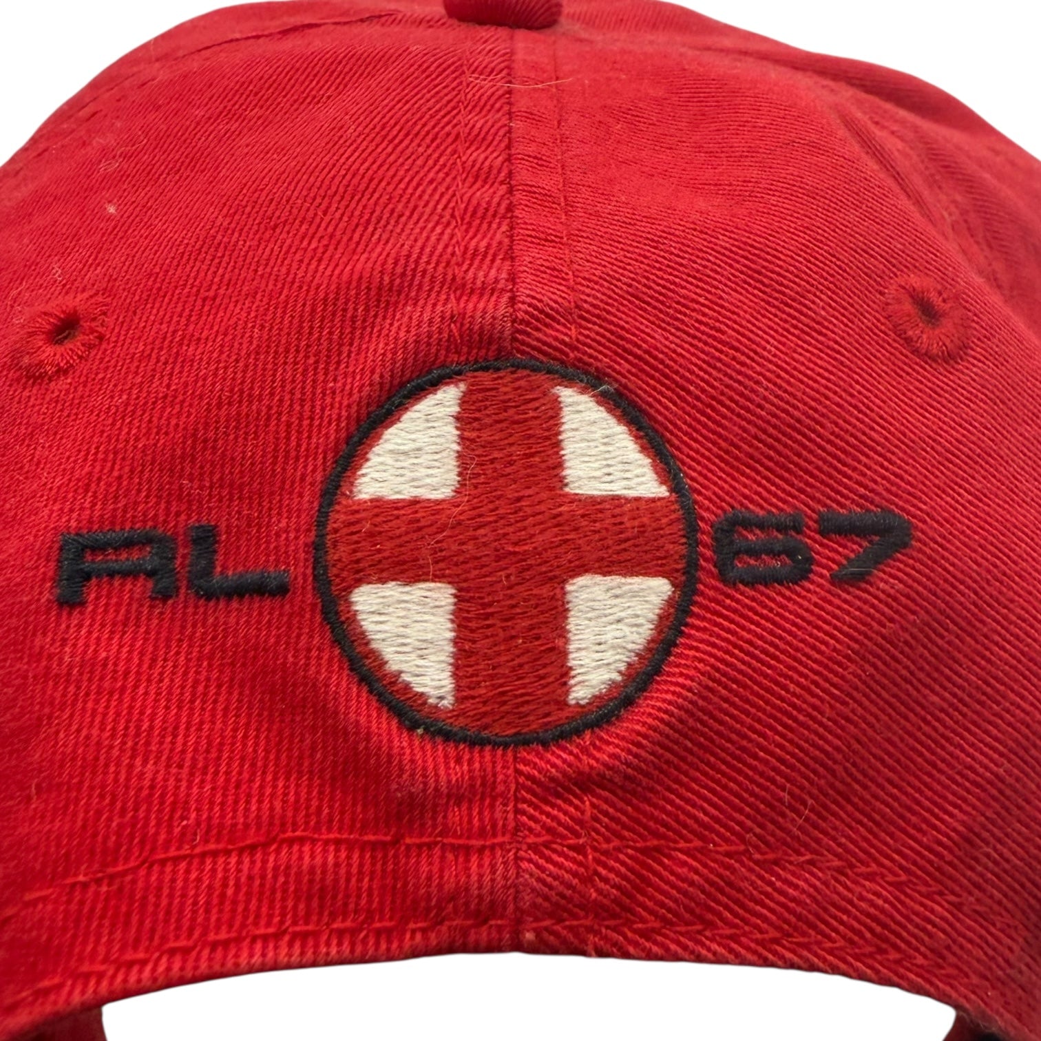 Polo Sport Ralph Lauren Sport Buckle Back Hat Red