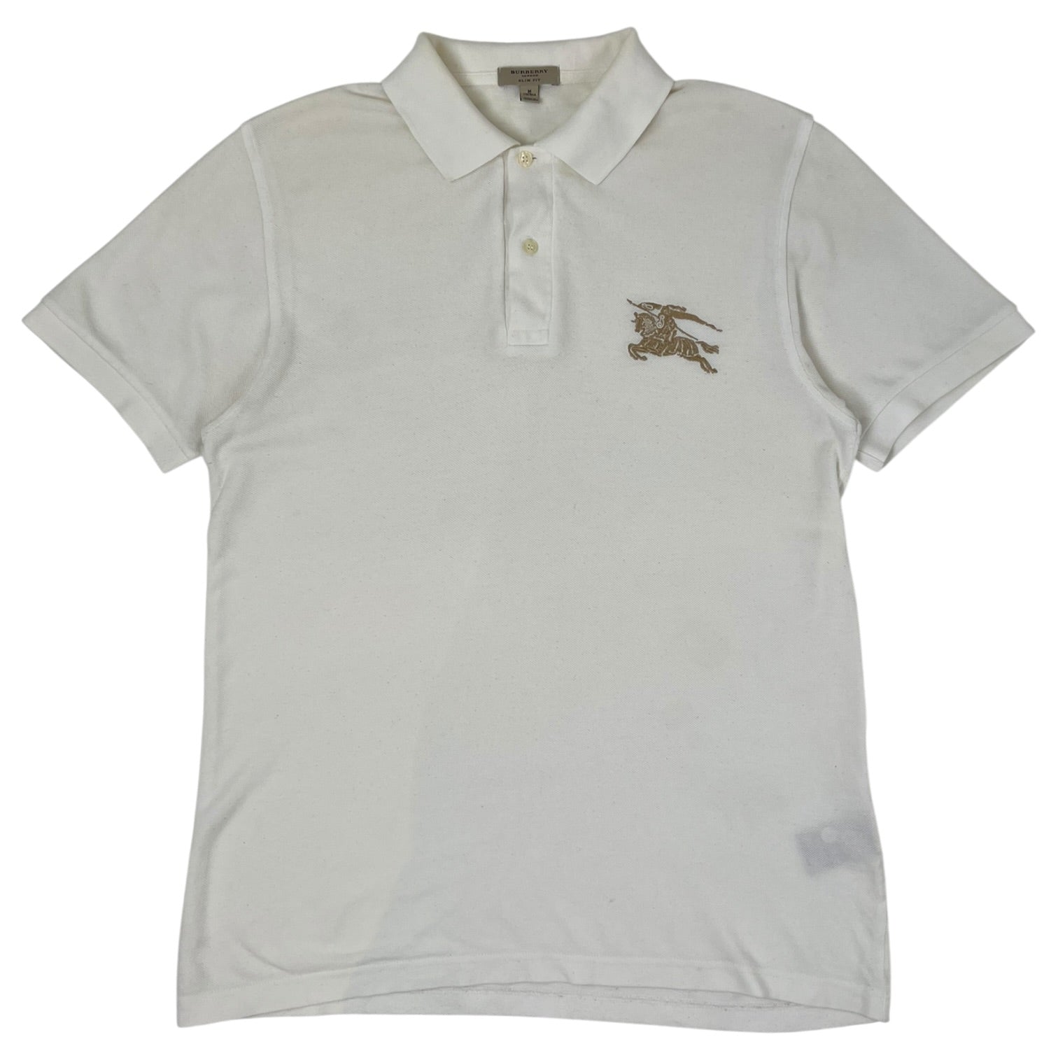 Burberry Classic Logo Polo White