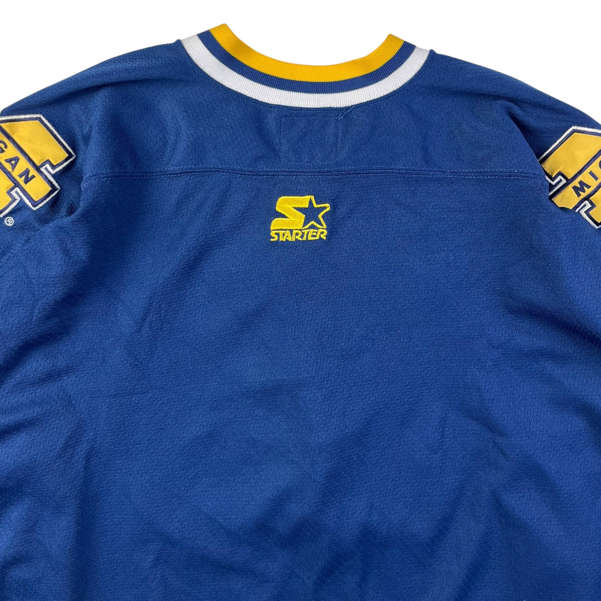 Vintage University of Michigan Starter Hockey Jersey