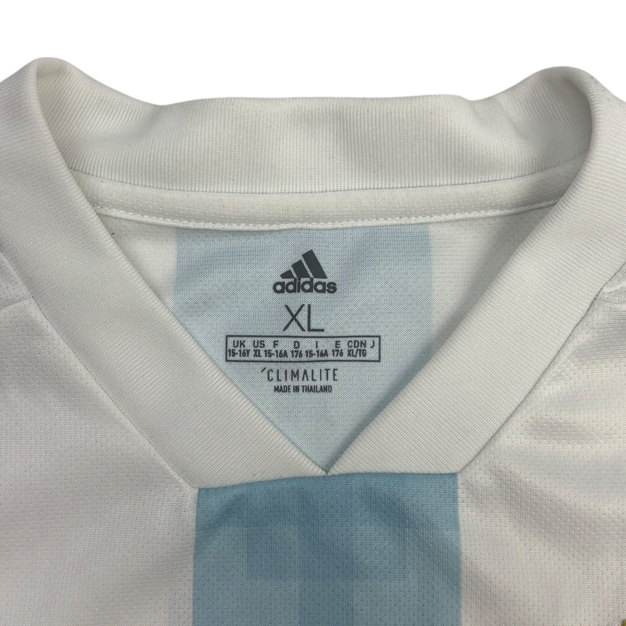 2018 Adidas Argentina Home Soccer Jersey