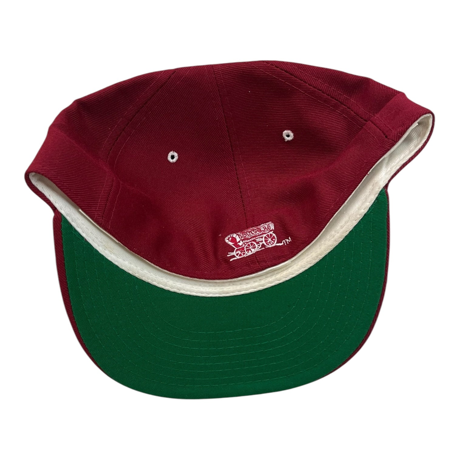 Vintage New Era Oklahoma Sooners Fitted Hat Burgundy