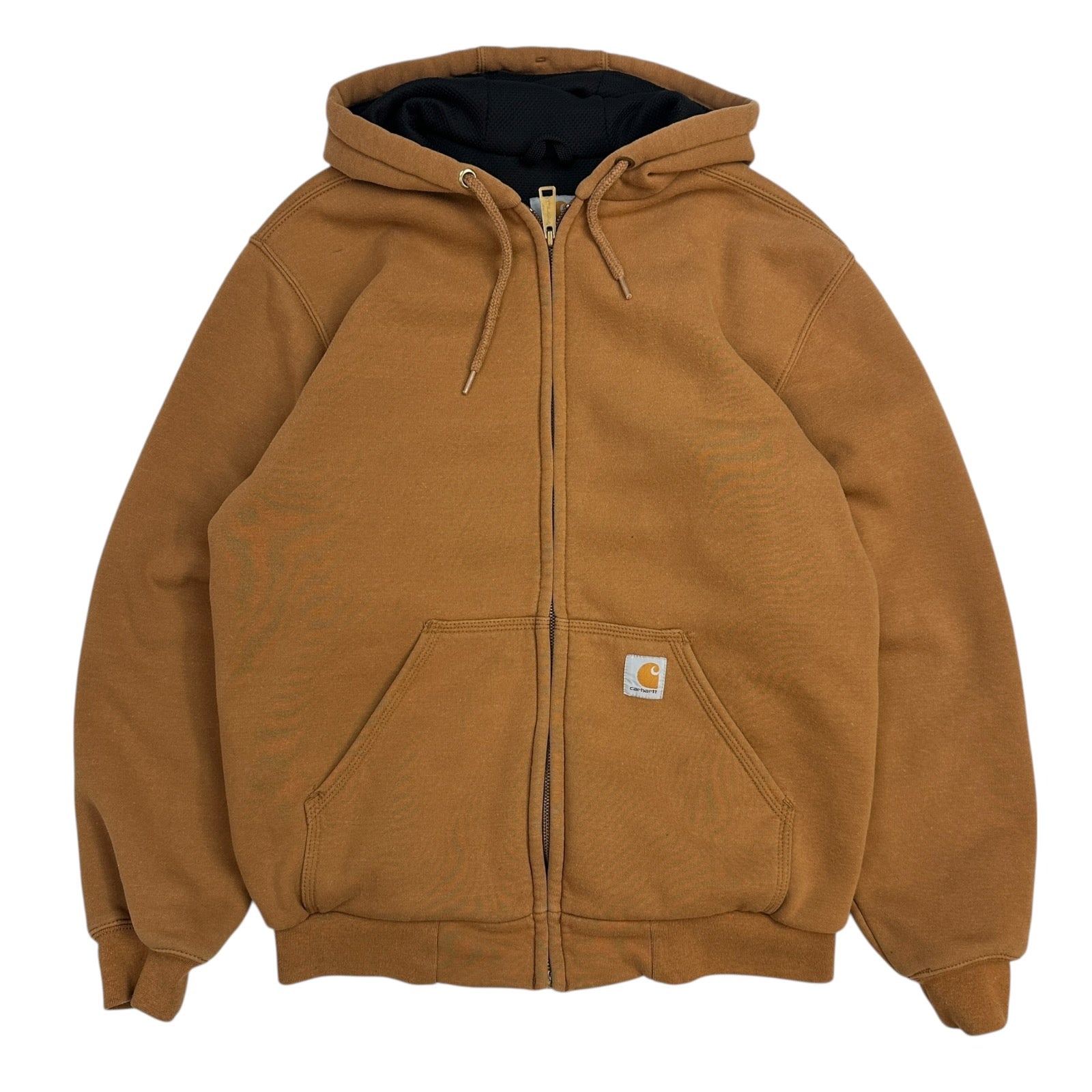 Vintage Carhartt Zip Up Hoodie Tan
