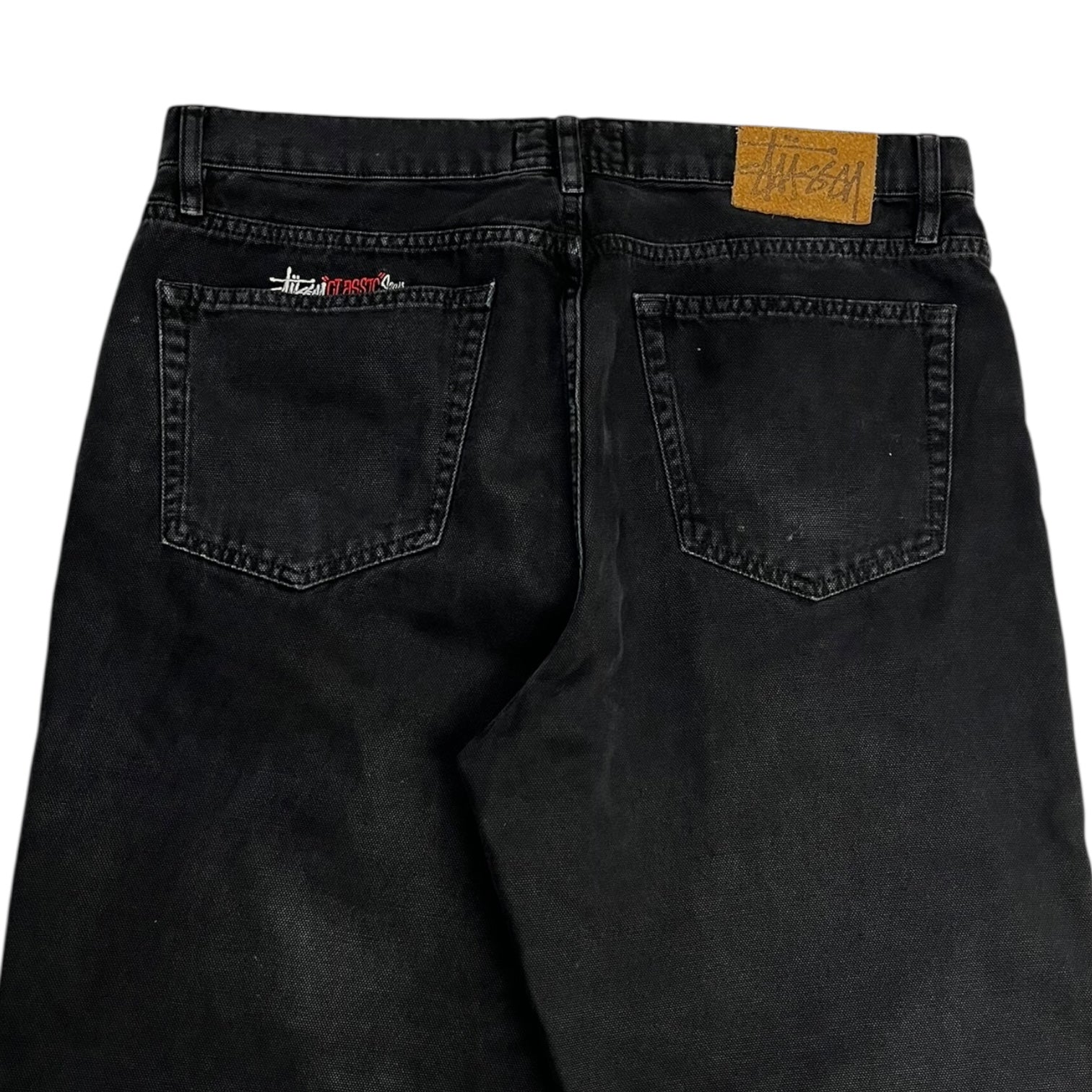 Stussy "Classic" Jean Washed Black