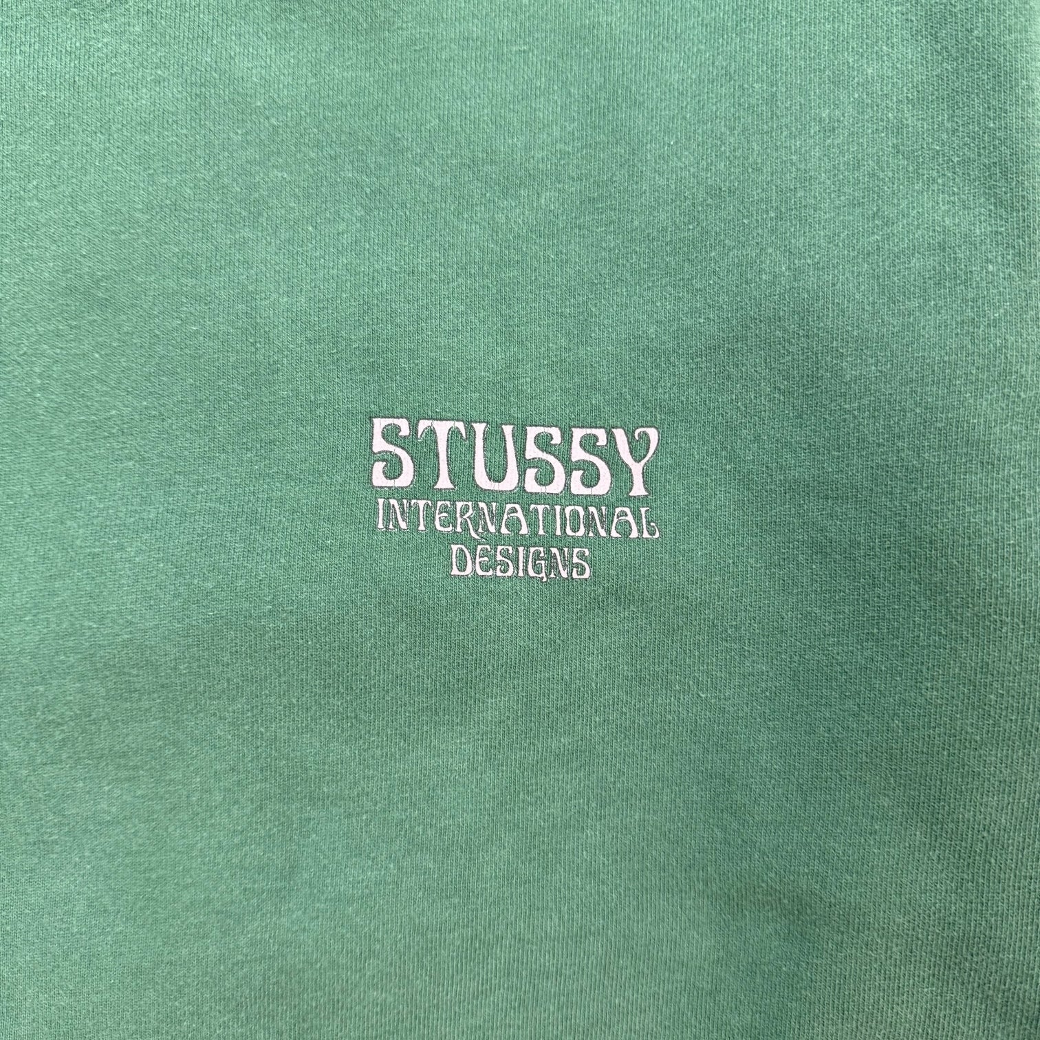 Stussy Skull Crewneck Green