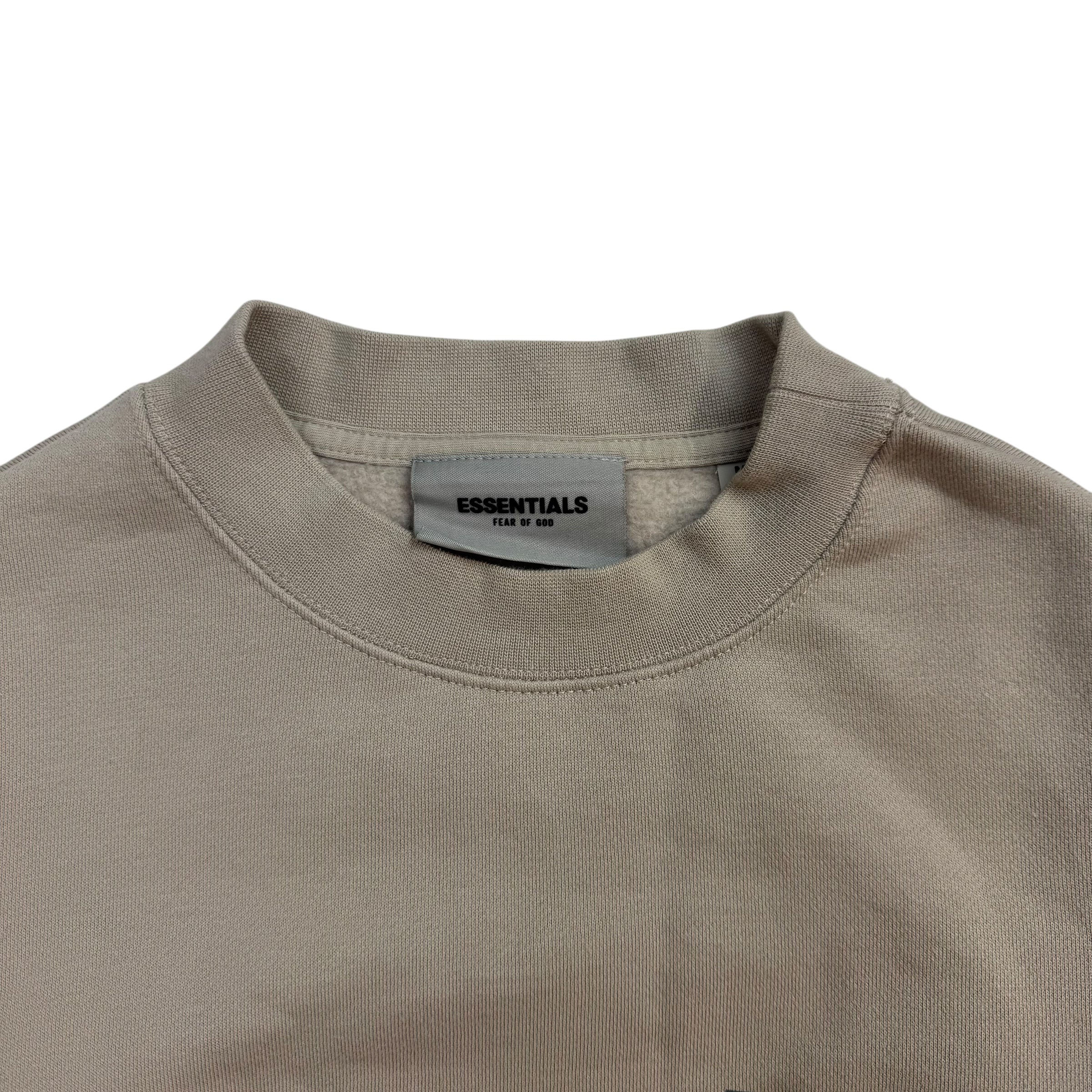 Fear Of God Essentials Kids Crewneck Taupe