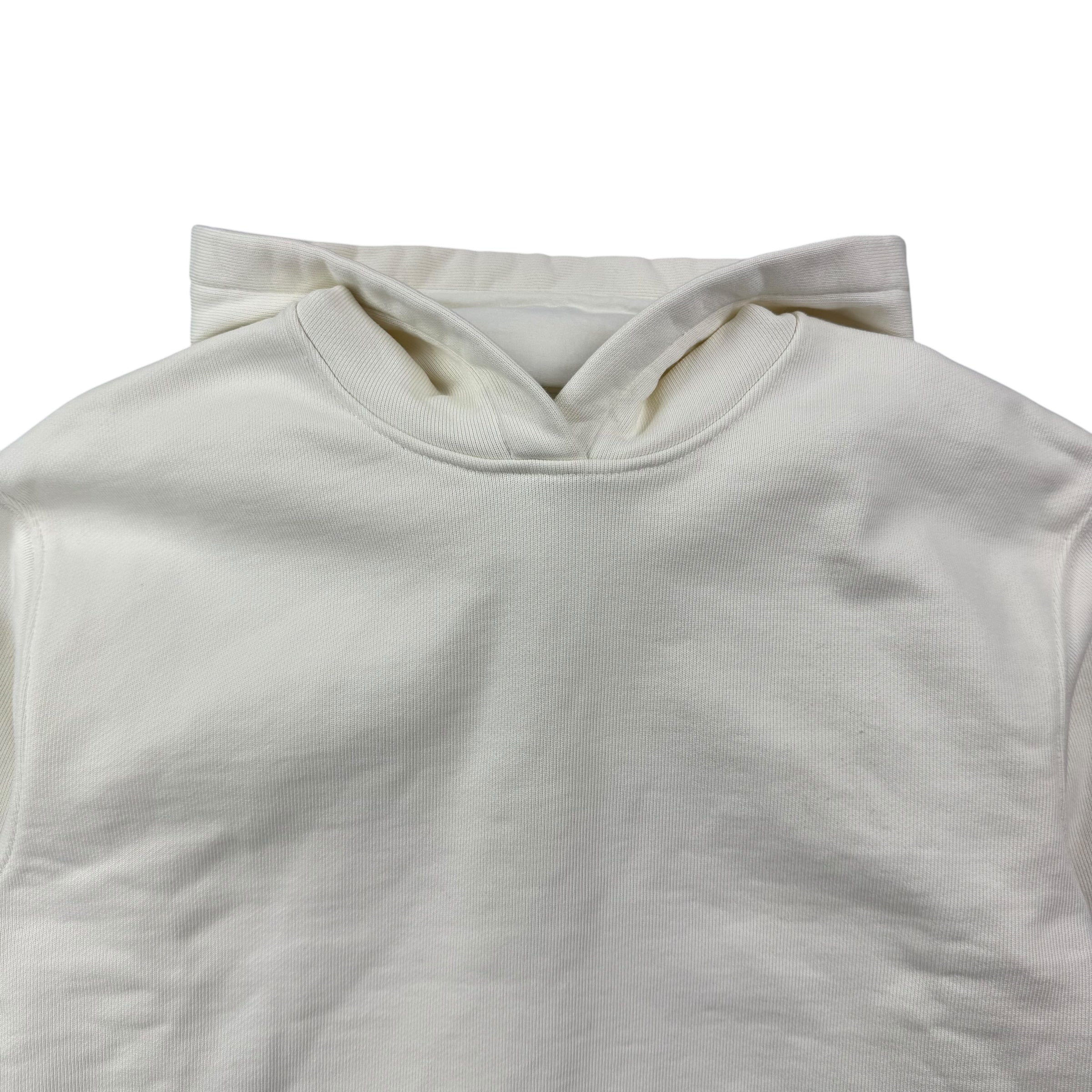 Ambush Wrkshp Cropped Hoodie White