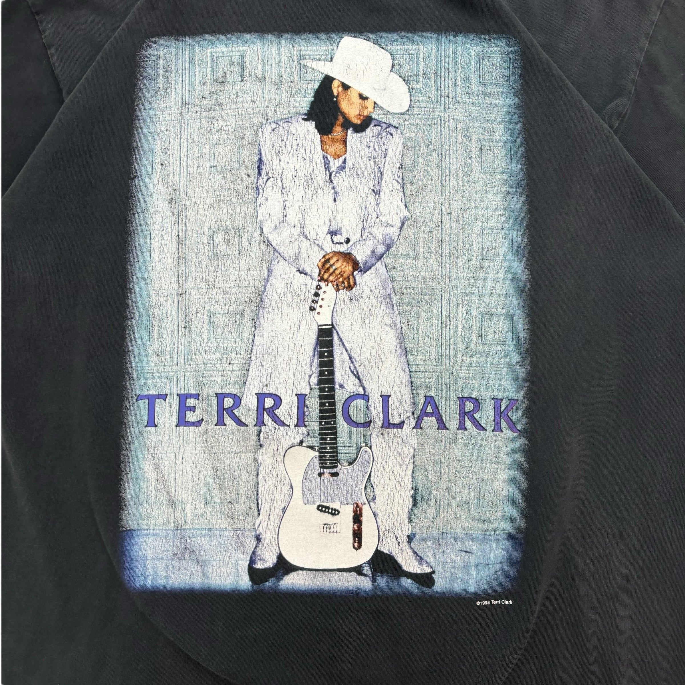 1998 Terri Clark How I Feel Tour Tee