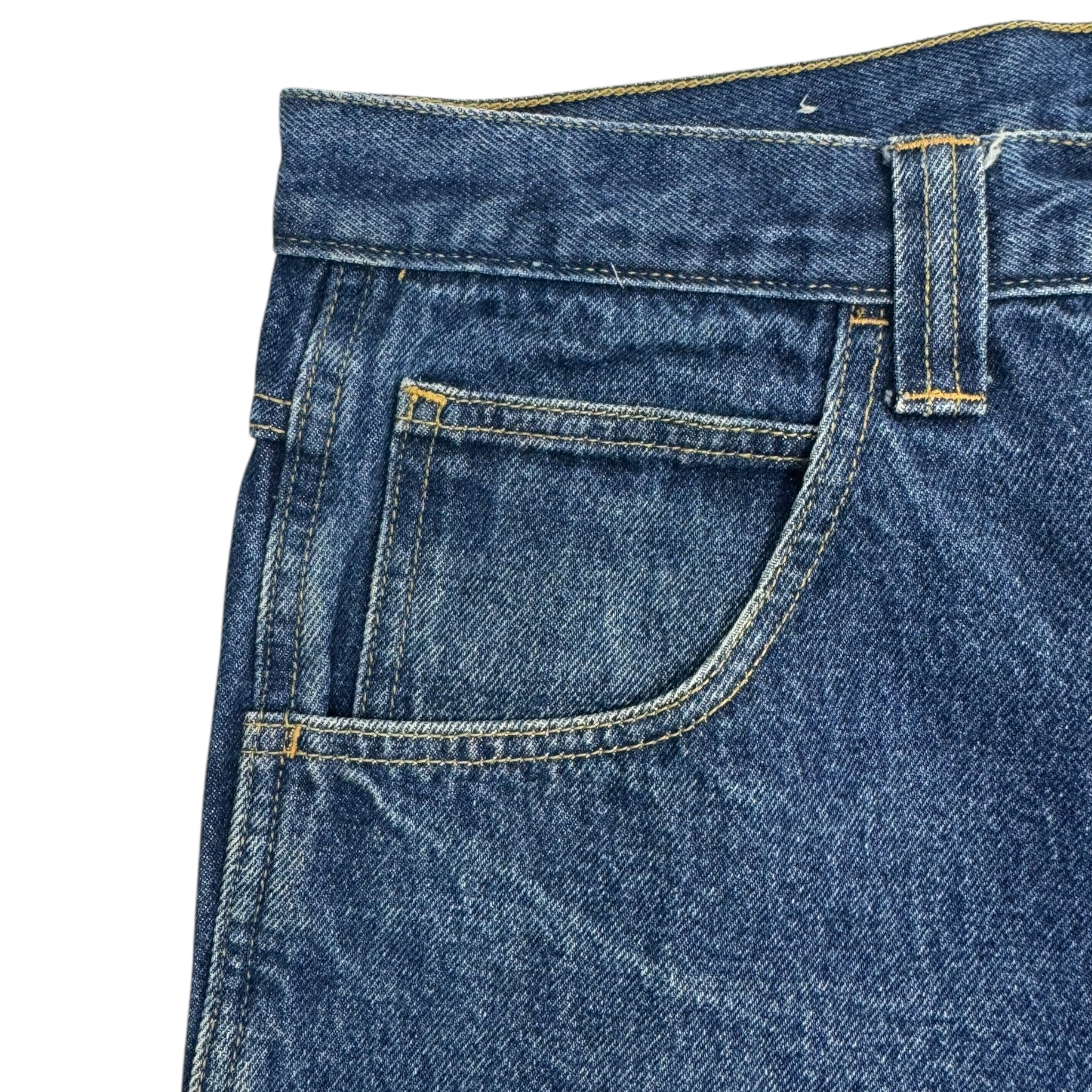 Y2K Footlocker Blue Wash Jorts