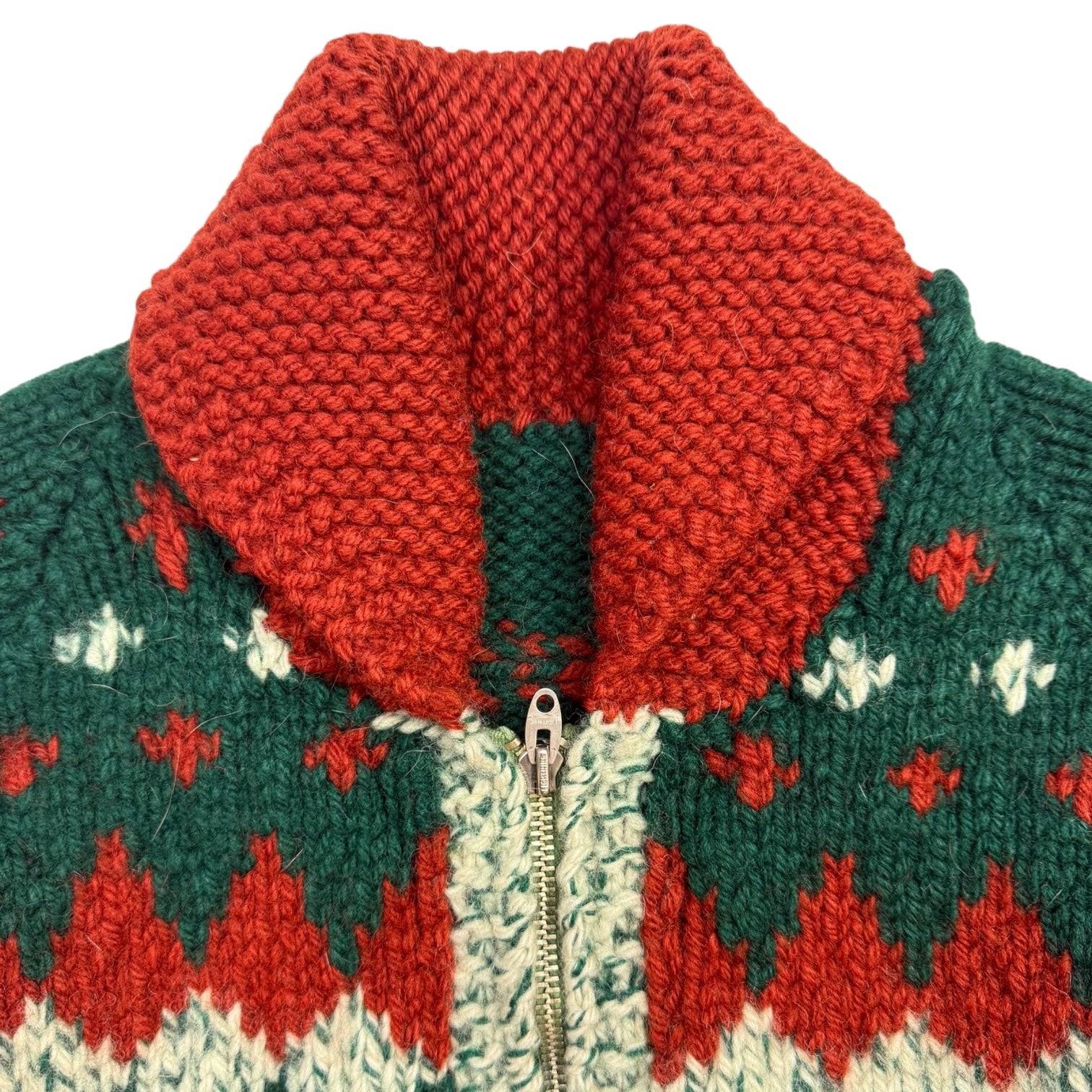 Vintage Cowichan Knit Sweater