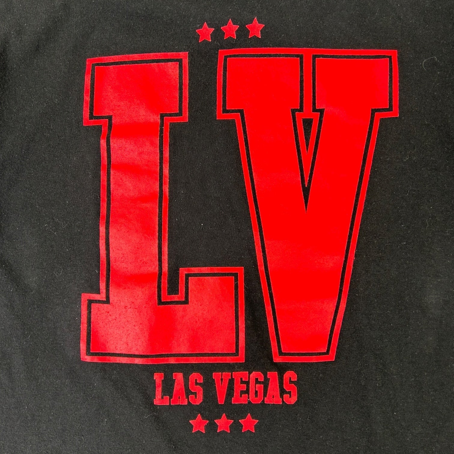 Stussy Las Vegas T-Shirt Black/Red