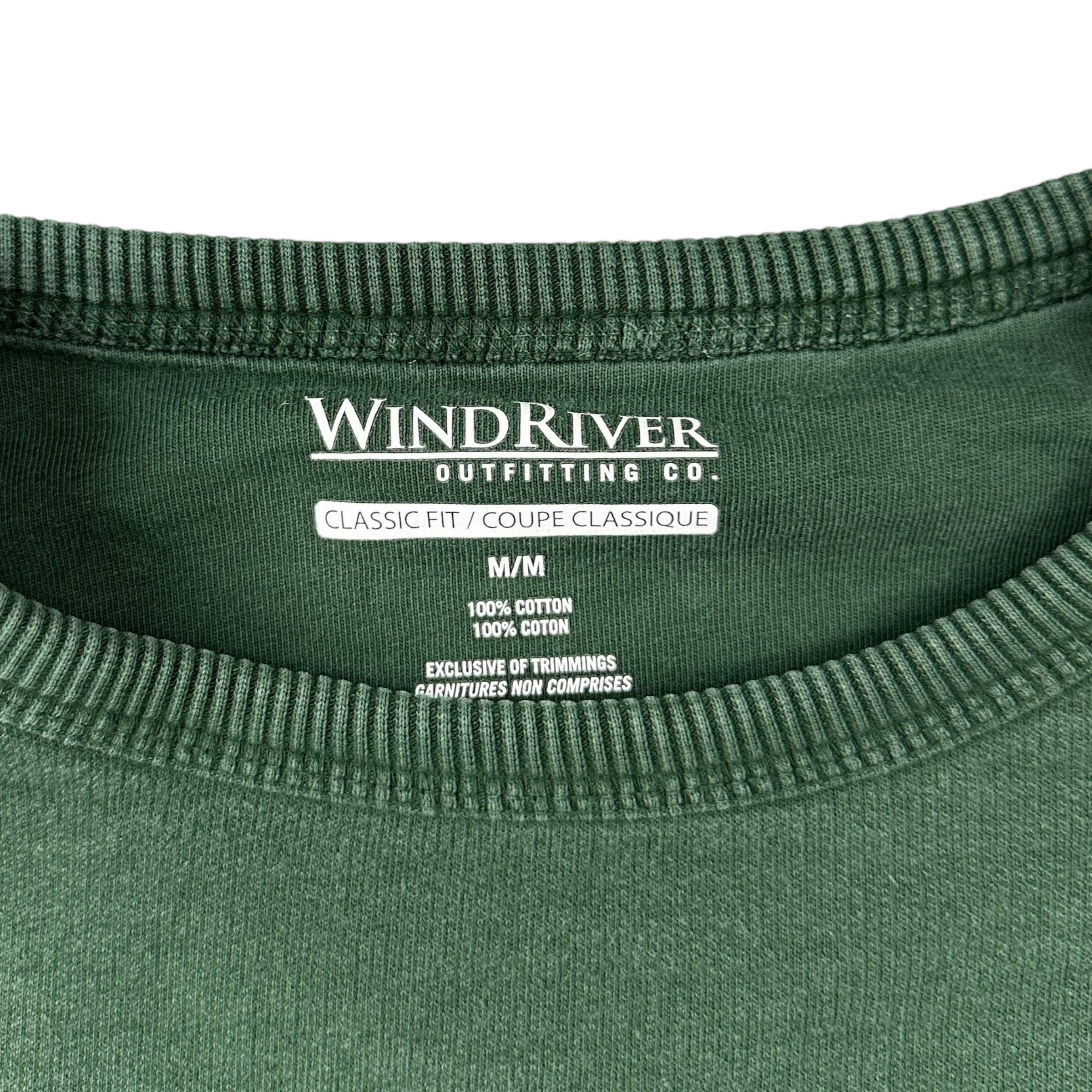 Vintage Windriver Crewneck Forest Green