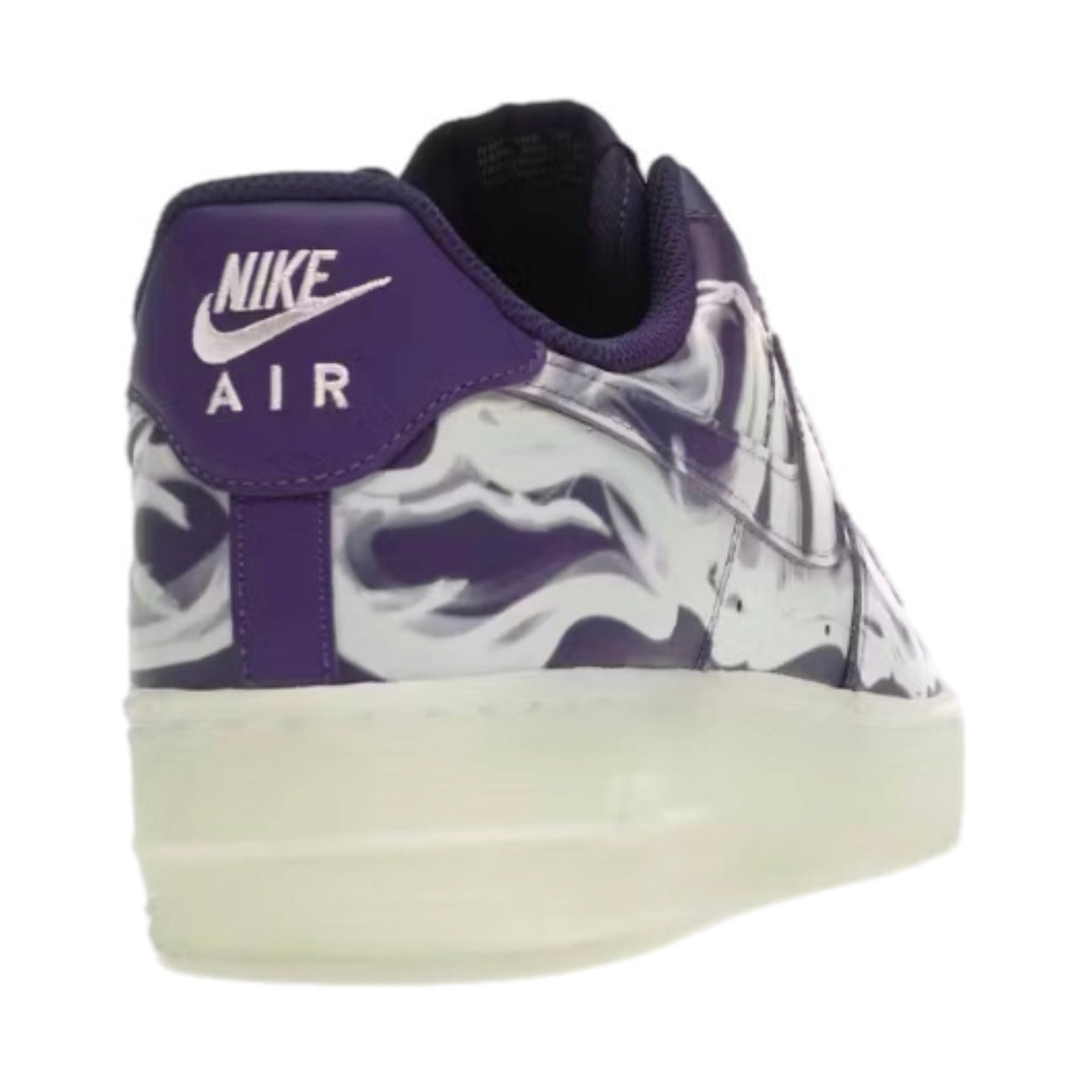 Nike Air Force 1 Low 07’ QS Halloween Purple Skeleton (2021)