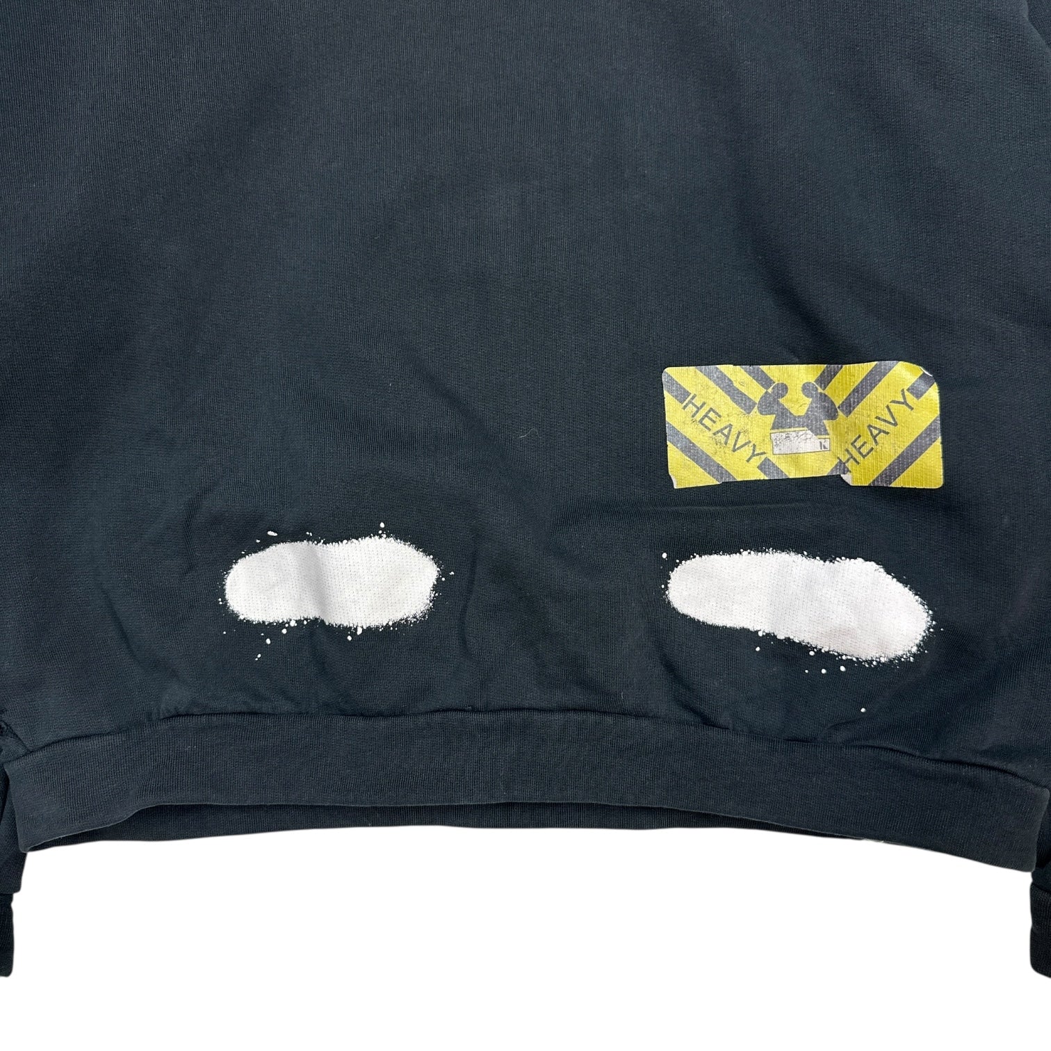 Off-White Diag Spray Hoodie Black