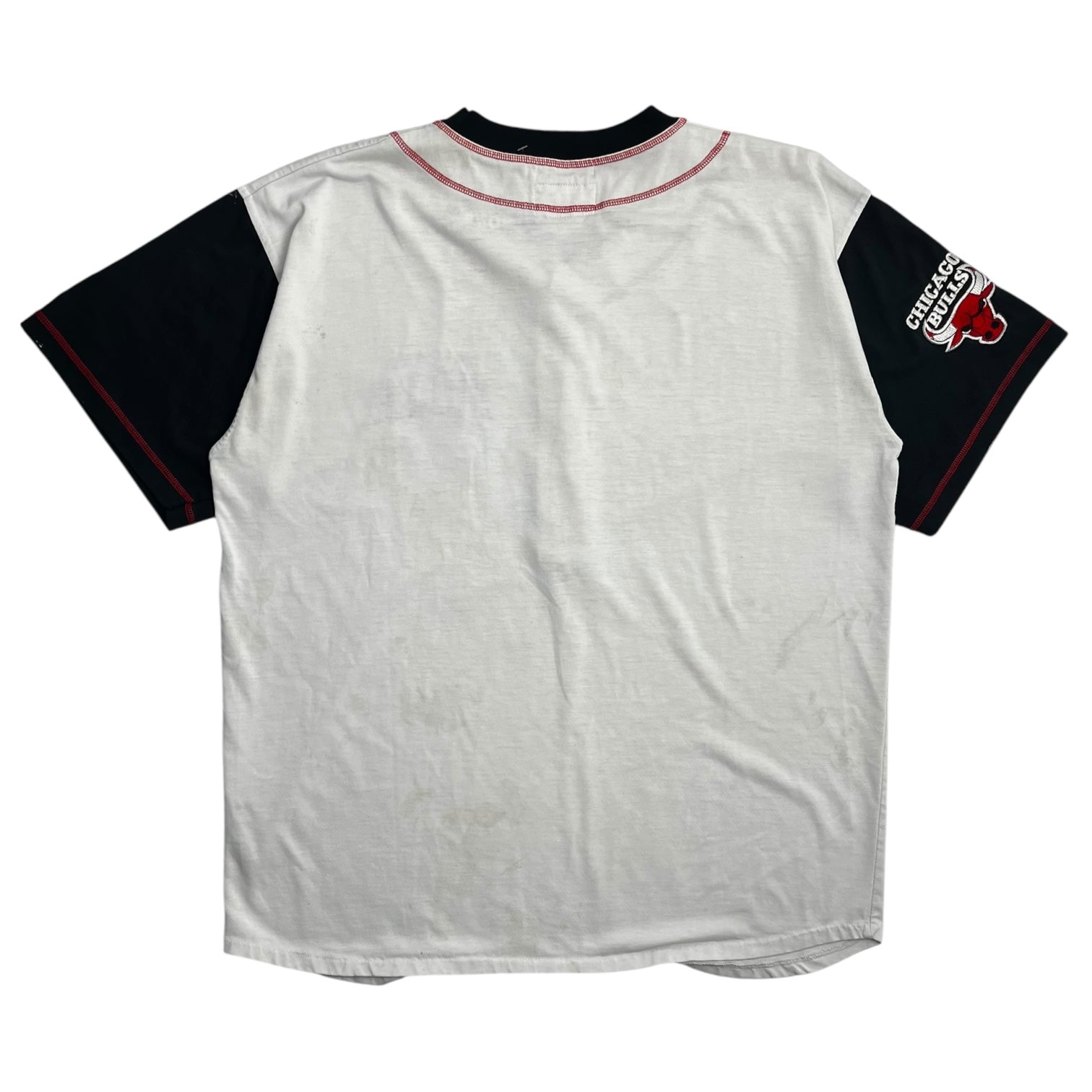 Vintage Chicago Bulls Henley Baseball Jersey