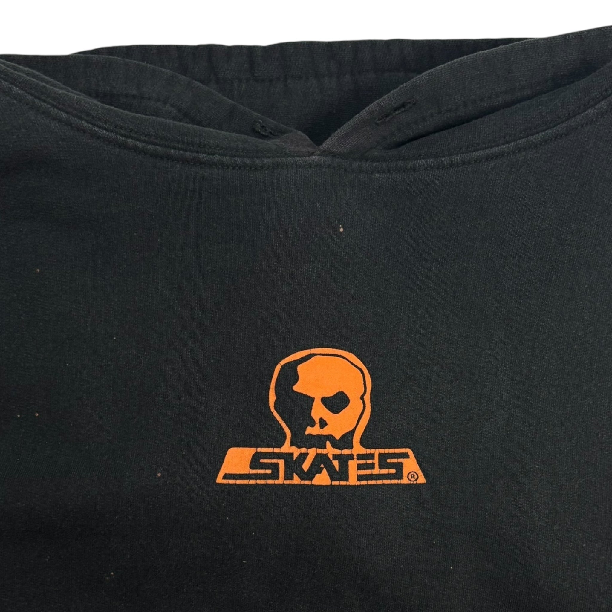 Vintage Y2K Skull Skates Hoodie