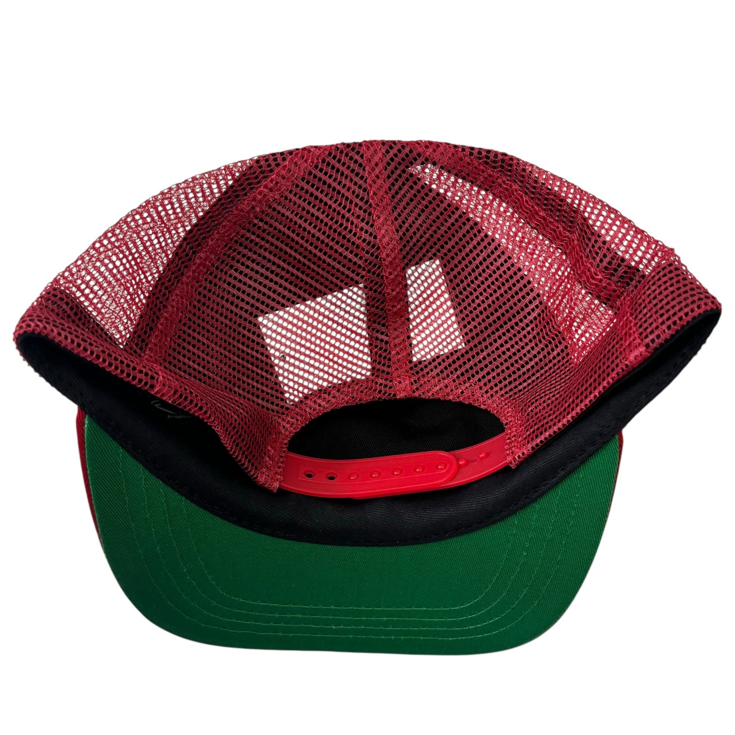 Rhude Rally Prix SnapBack Trucker Hat Red