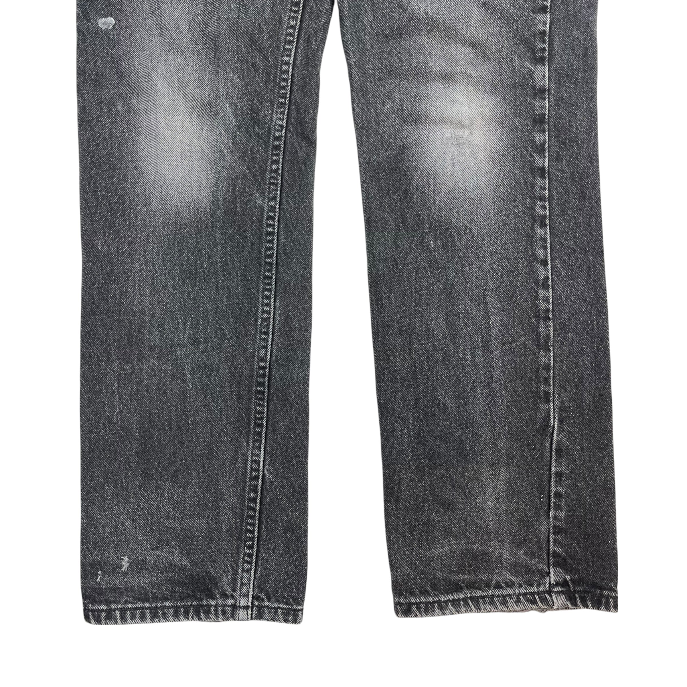 Vintage Levi’s Orange Tab 506 Denim Pants Faded Black