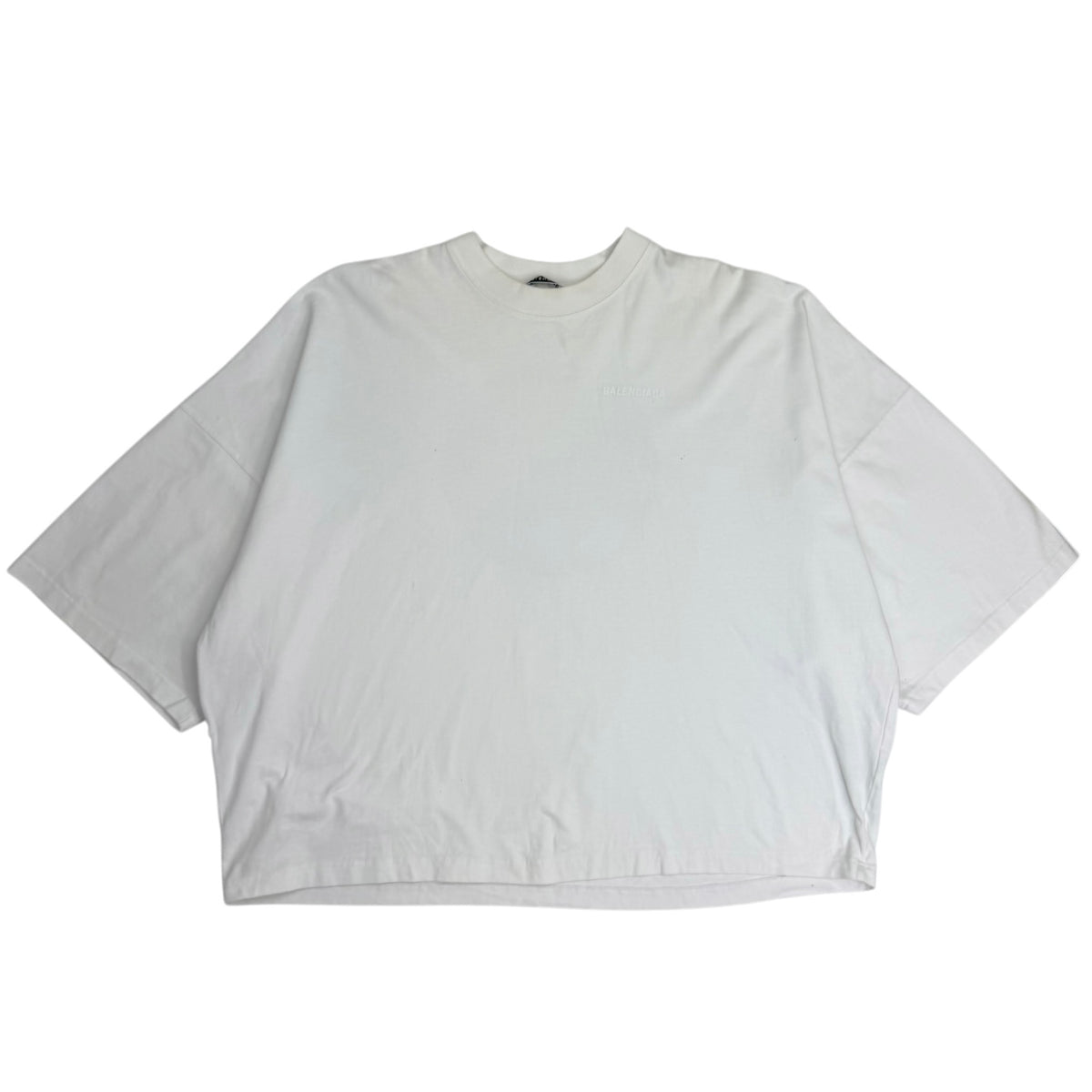 Balenciaga Universal Flow Oversized Tee White