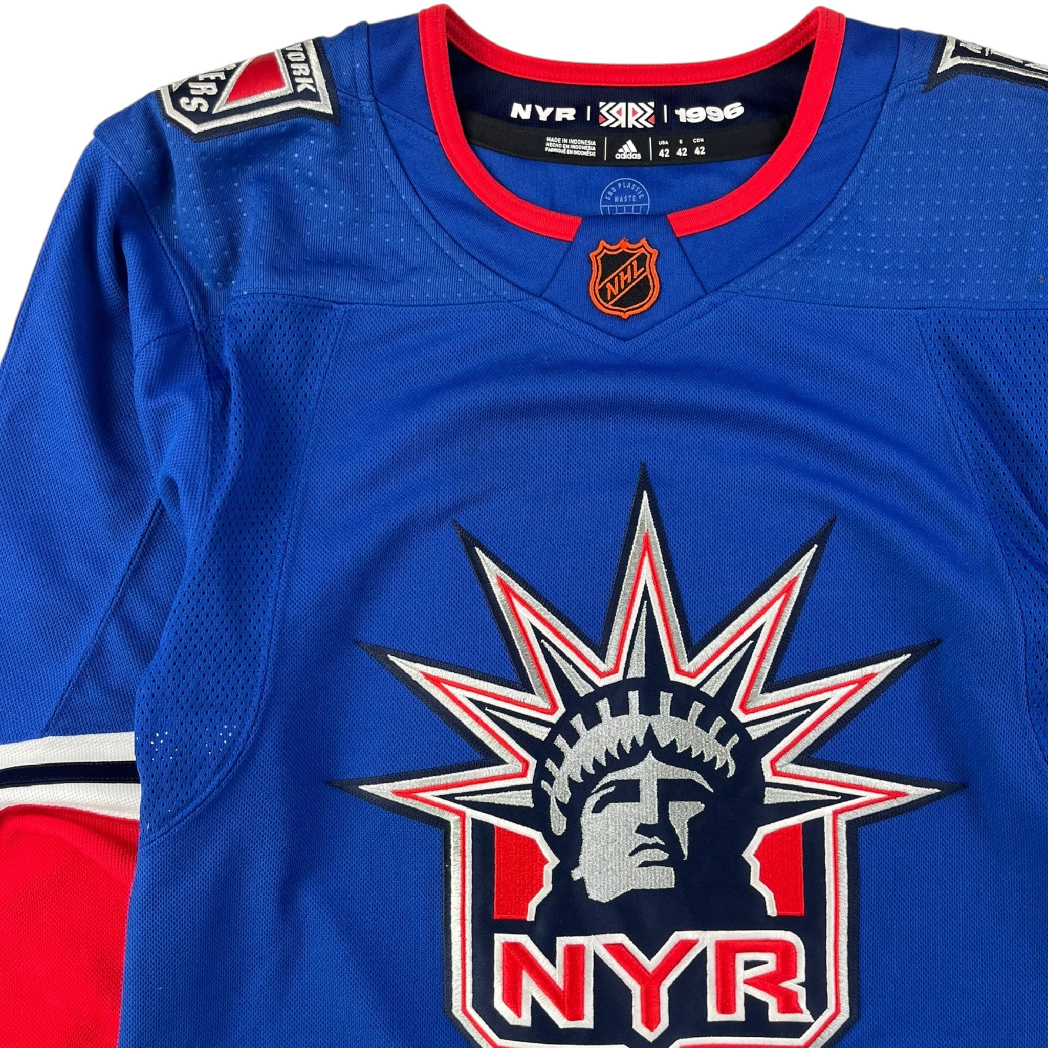 New York Rangers Liberty Head Throwback Jersey