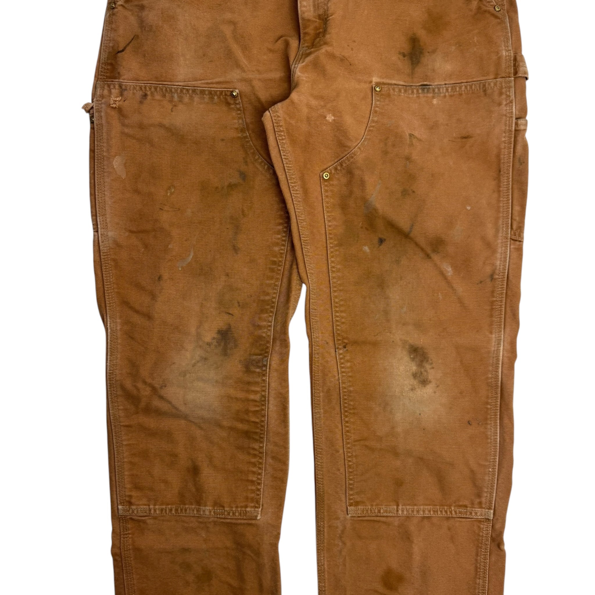 Vintage Carhartt Double Knee Bottoms Tan
