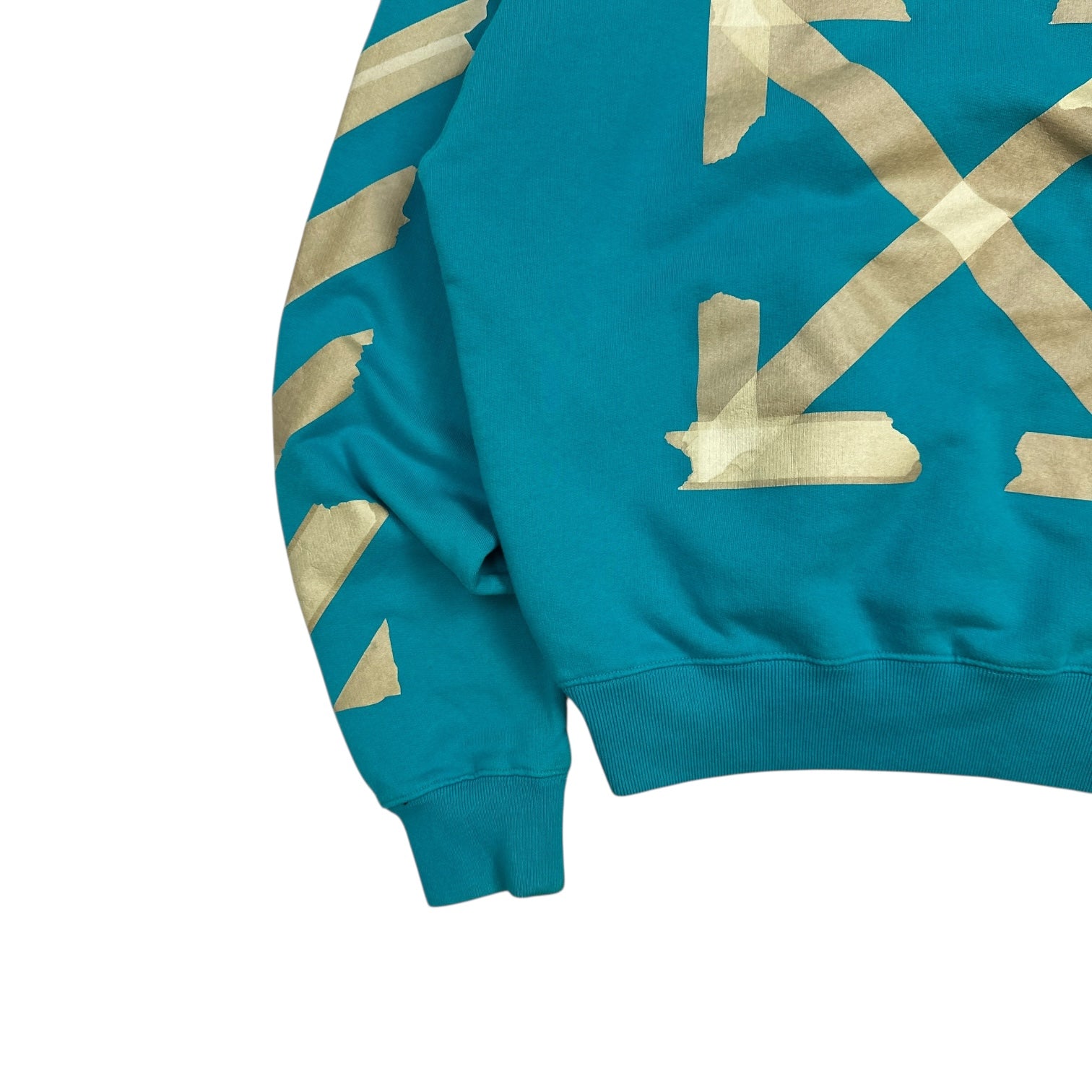 Off-White Arrows Hoodie Petrol Blue