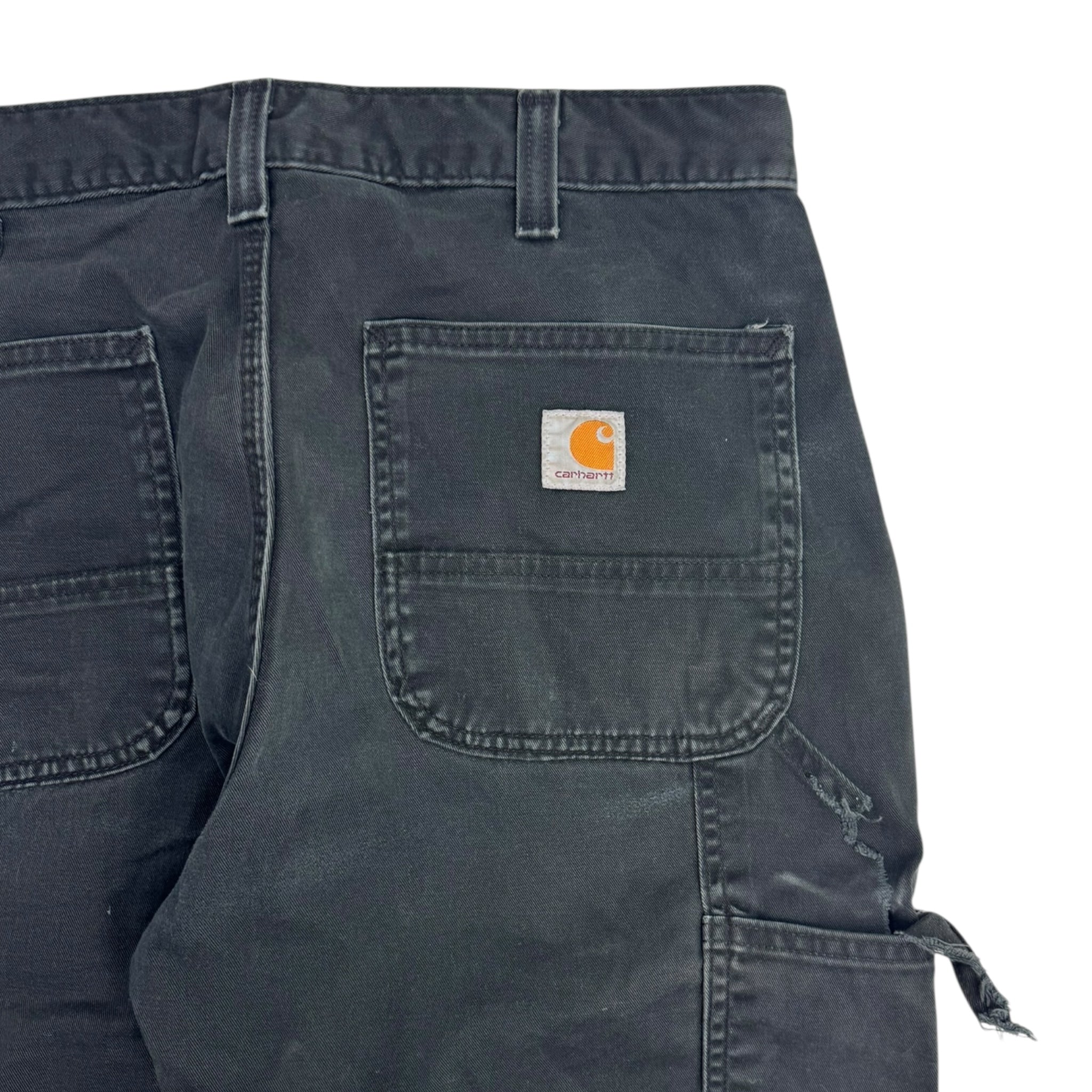 Vintage Carhartt Black Slack Canvas Bottoms