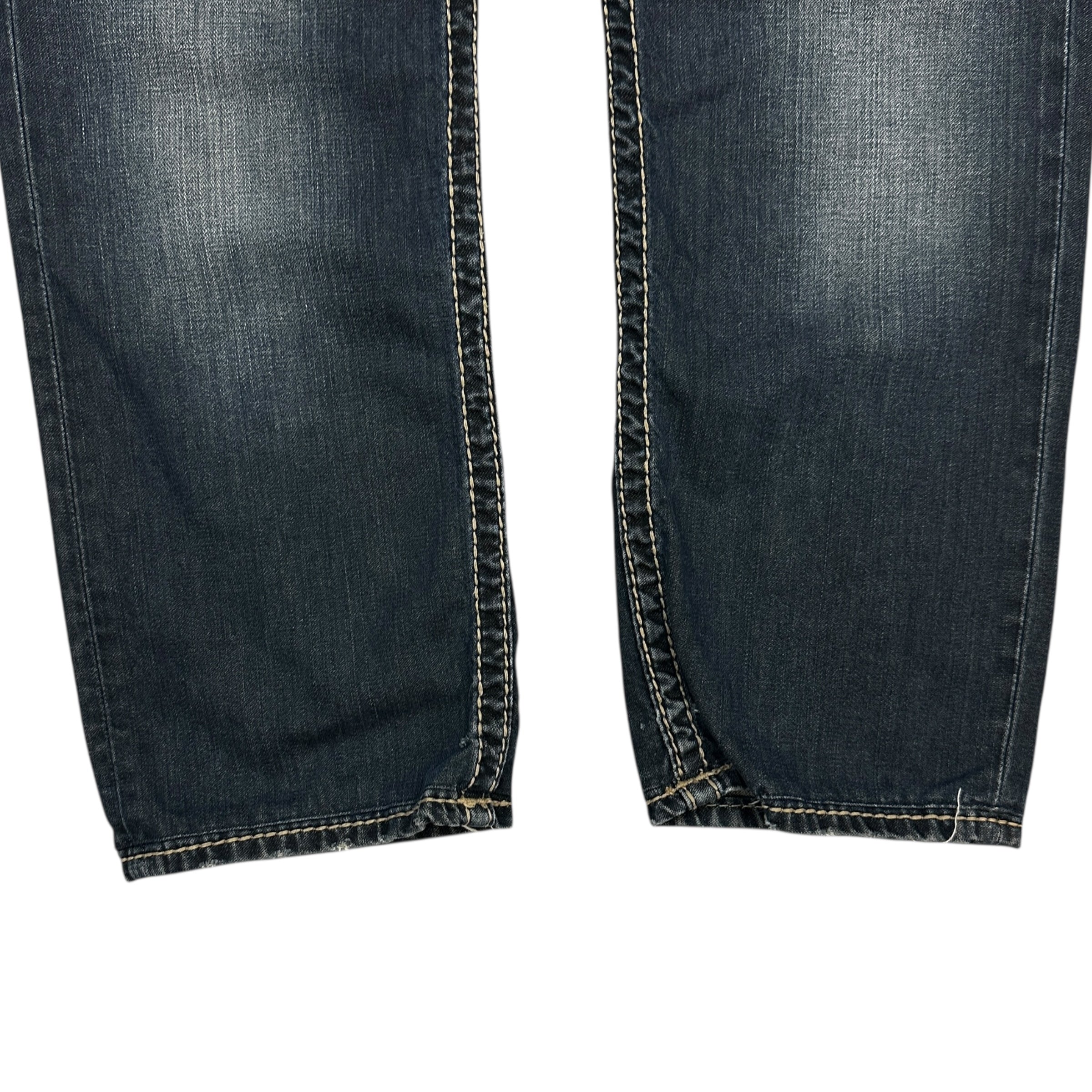 Vintage Y2K True Religion Big T Stitch Denim