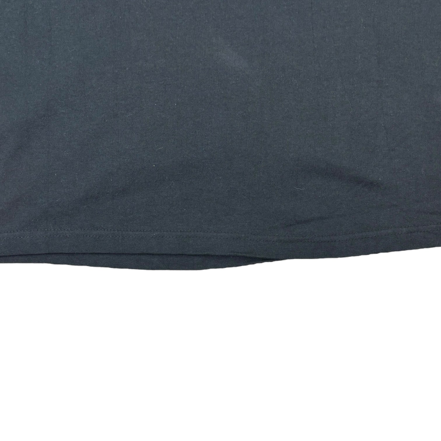 Vintage No Fear Embroidered Bulldog T-Shirt Black