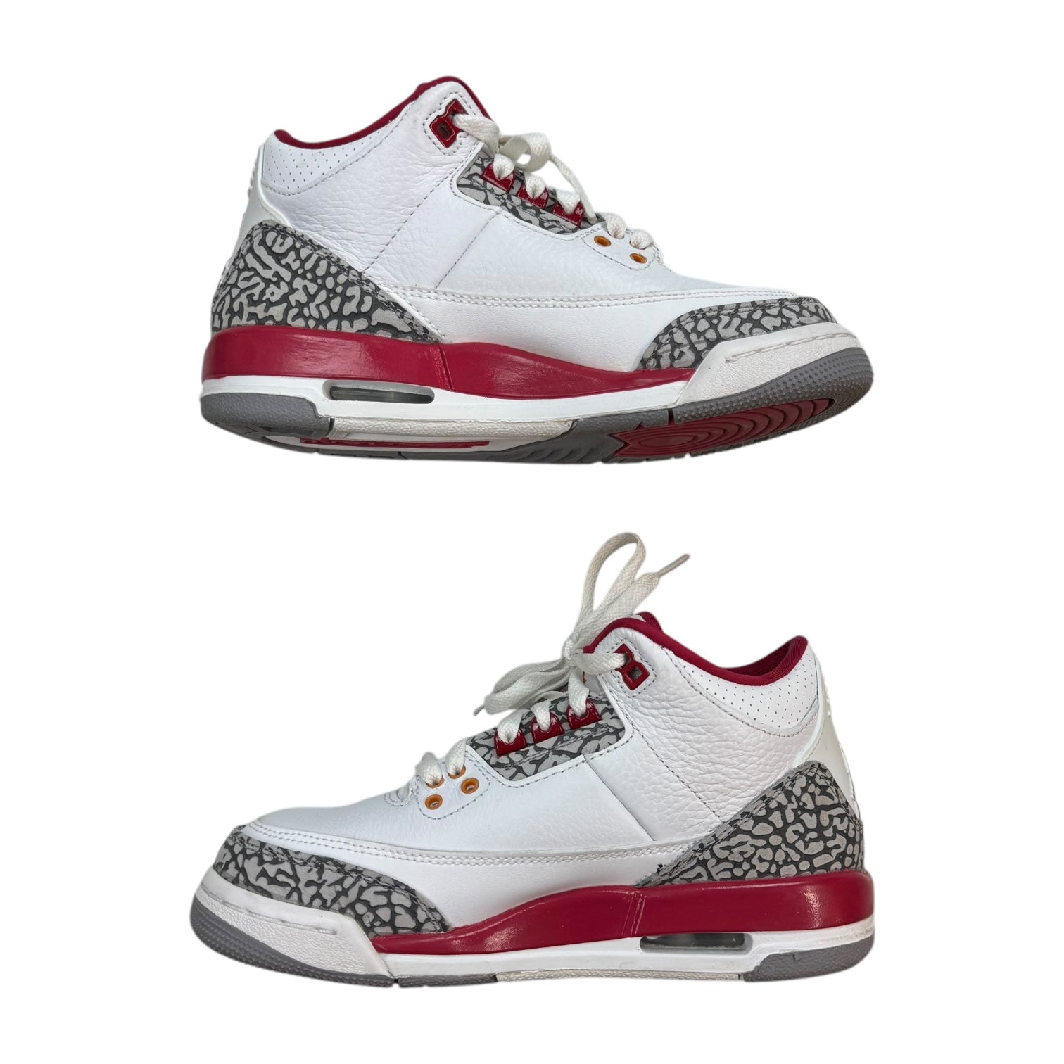 Jordan 3 Retro Cardinal (GS) (Used)