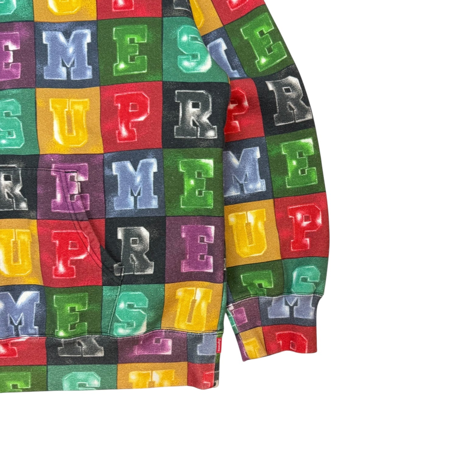 Supreme Blocks Hoodie Multicolour