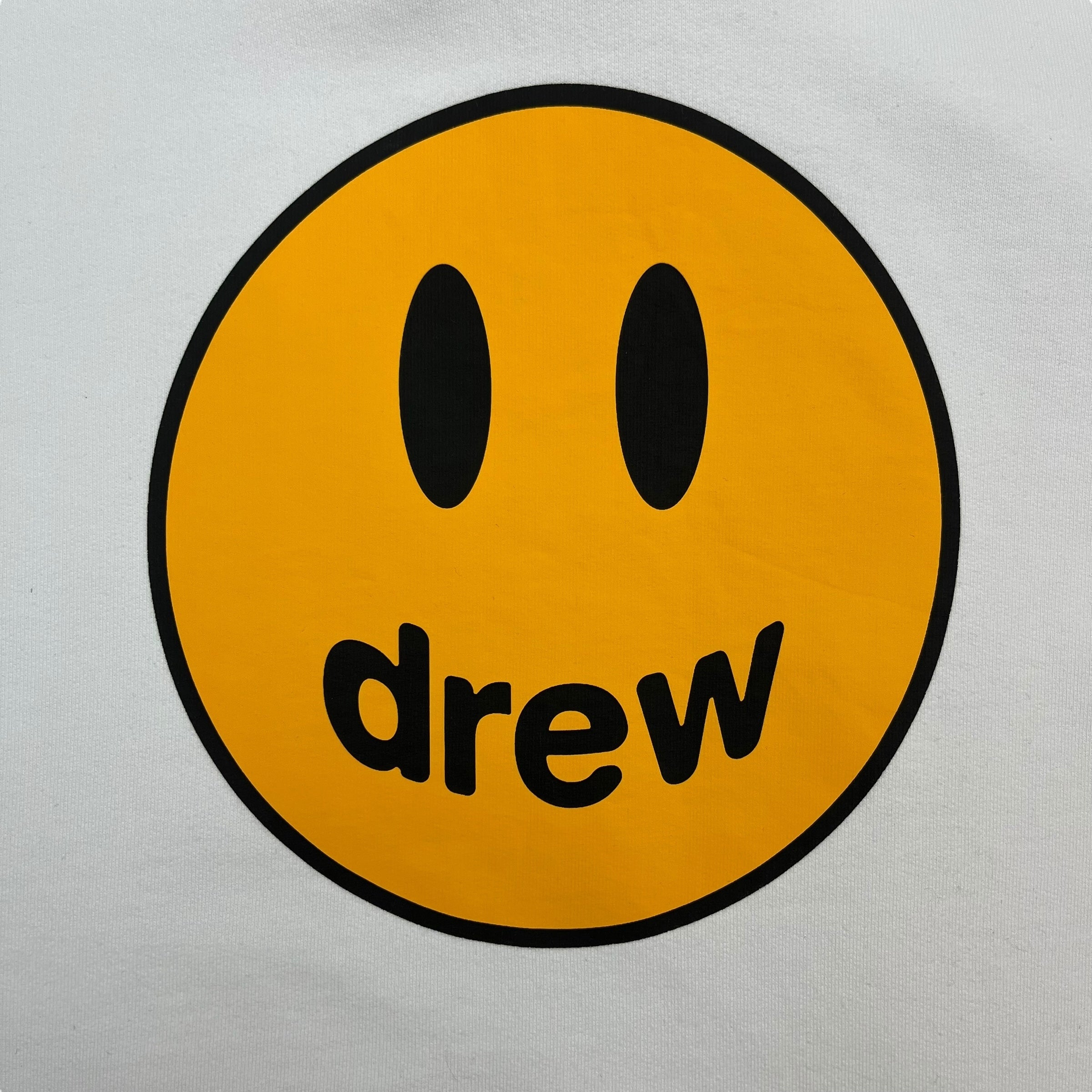 Drew House Mascot Logo Hoodie White