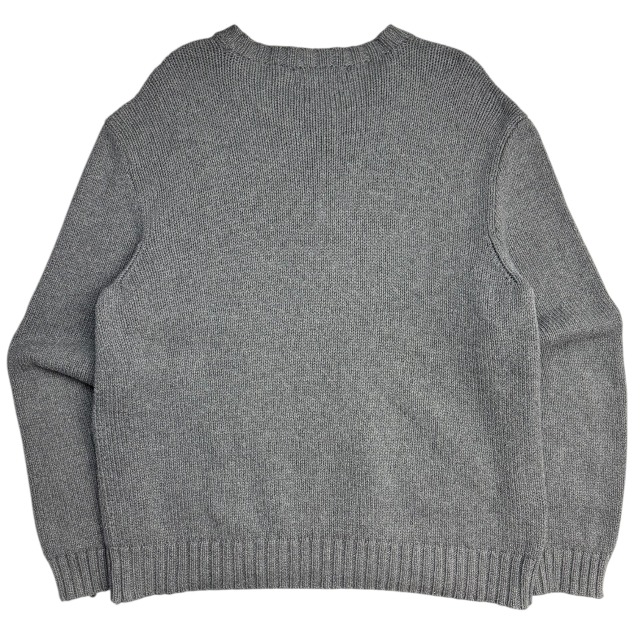 Vintage Polo Ralph Lauren Knit Crewneck Grey