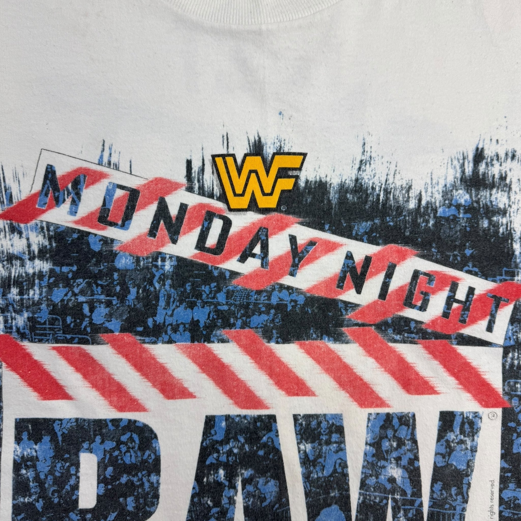 1995 WWF Monday Night Raw "I Get Raw" T-Shirt