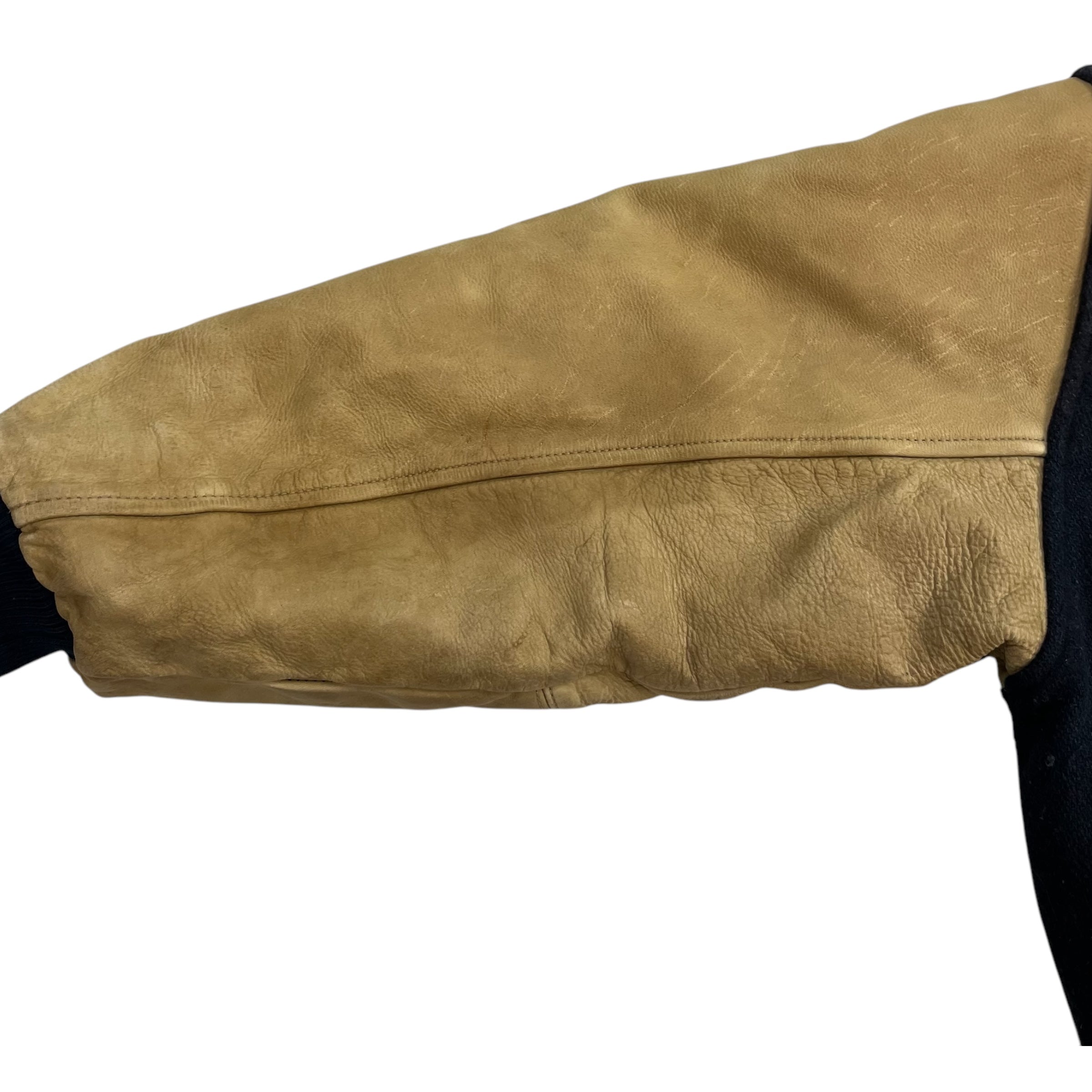 Vintage Ford Varisty Jacket Navy/Tan