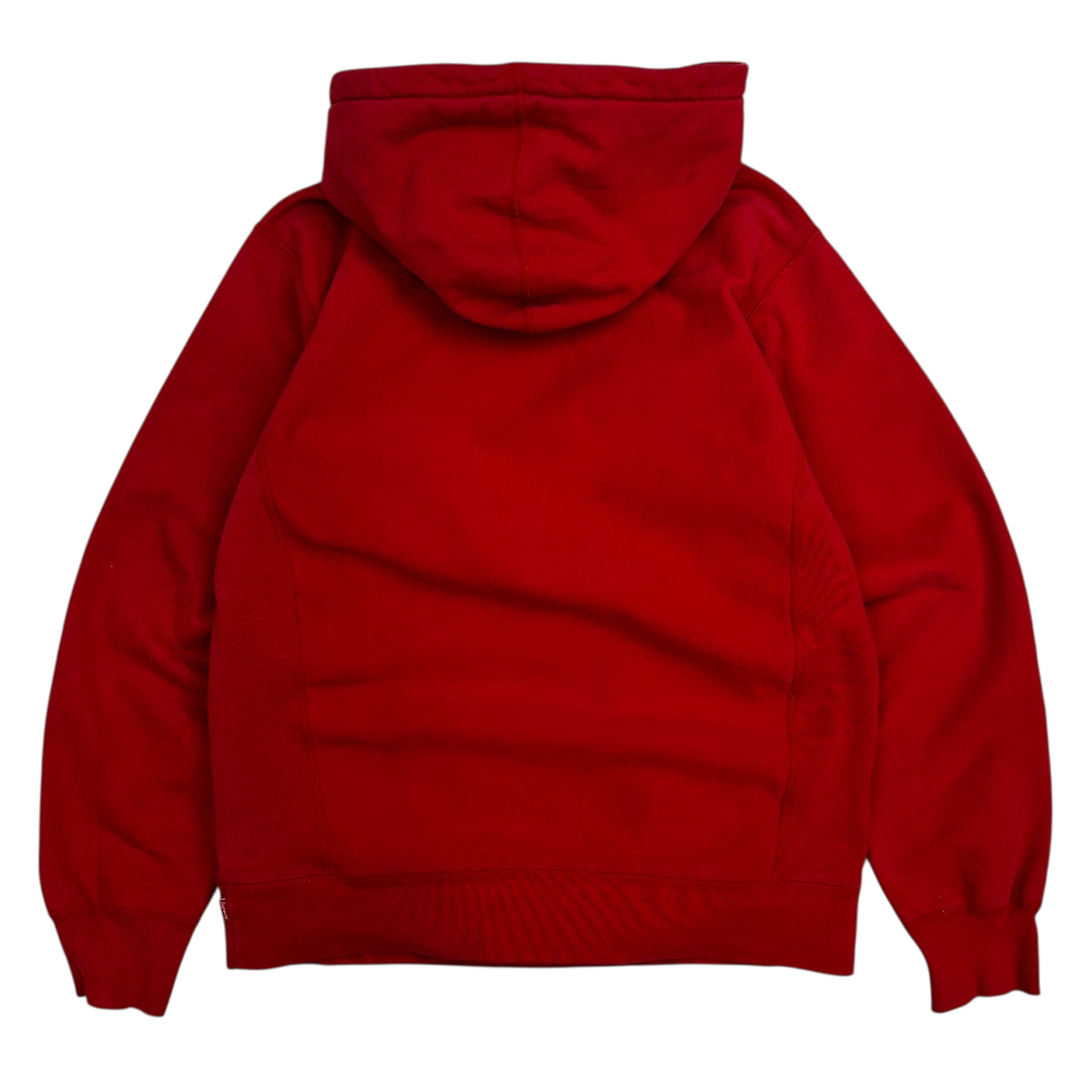 Supreme Metallic Arc Hoodie Red