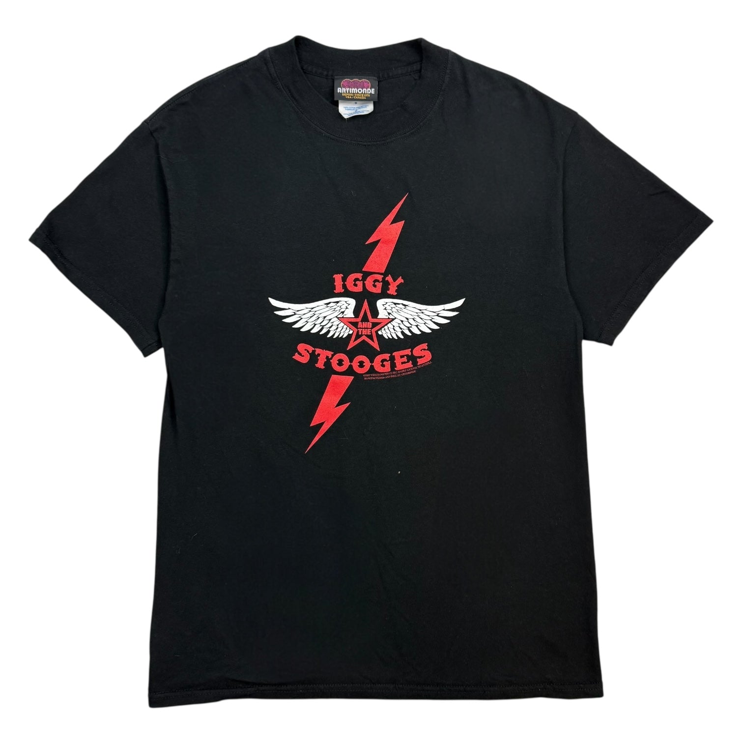 2003 Iggy And The Stooges Tee Black