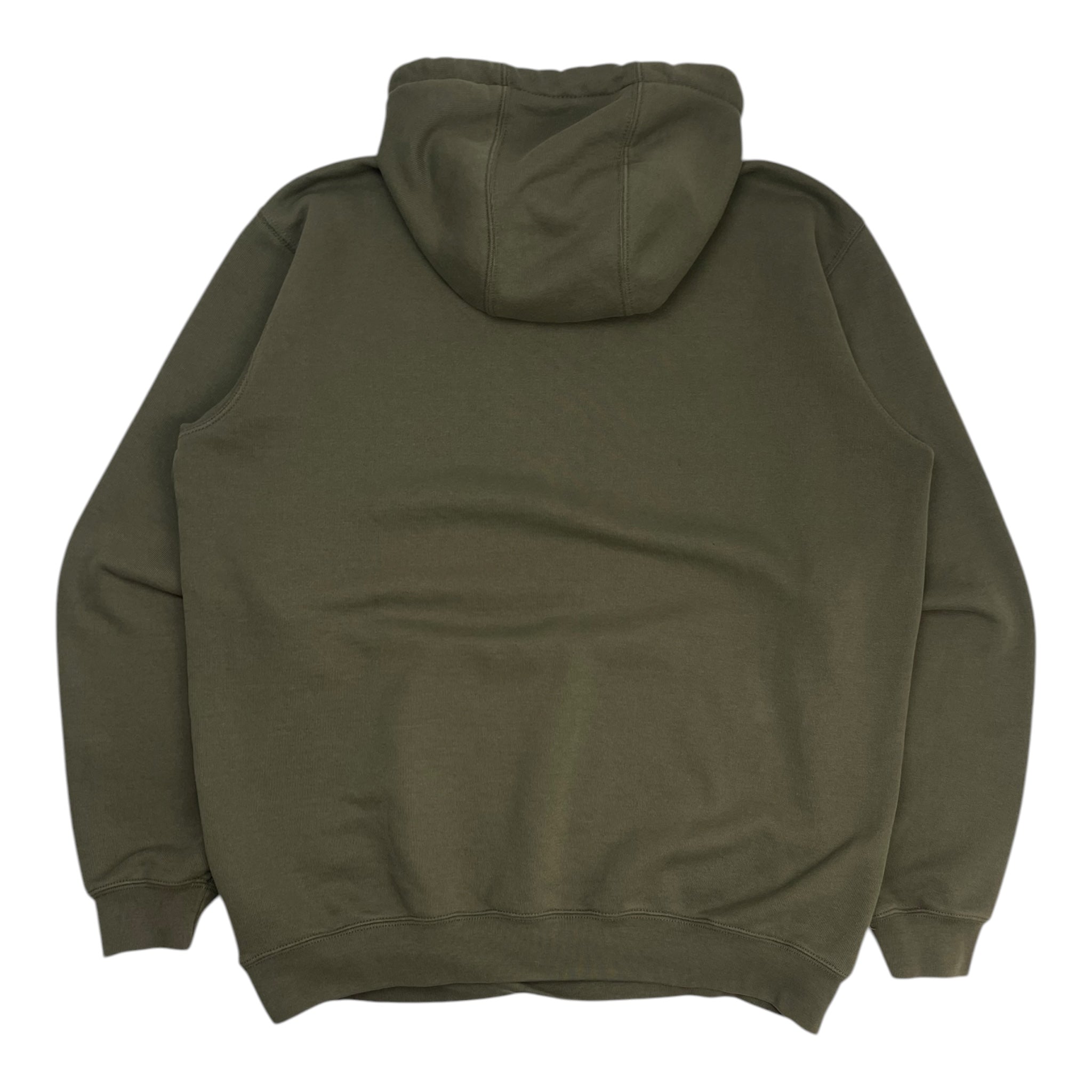 Vintage Carhartt Hooded Sweatshirt Olive Green