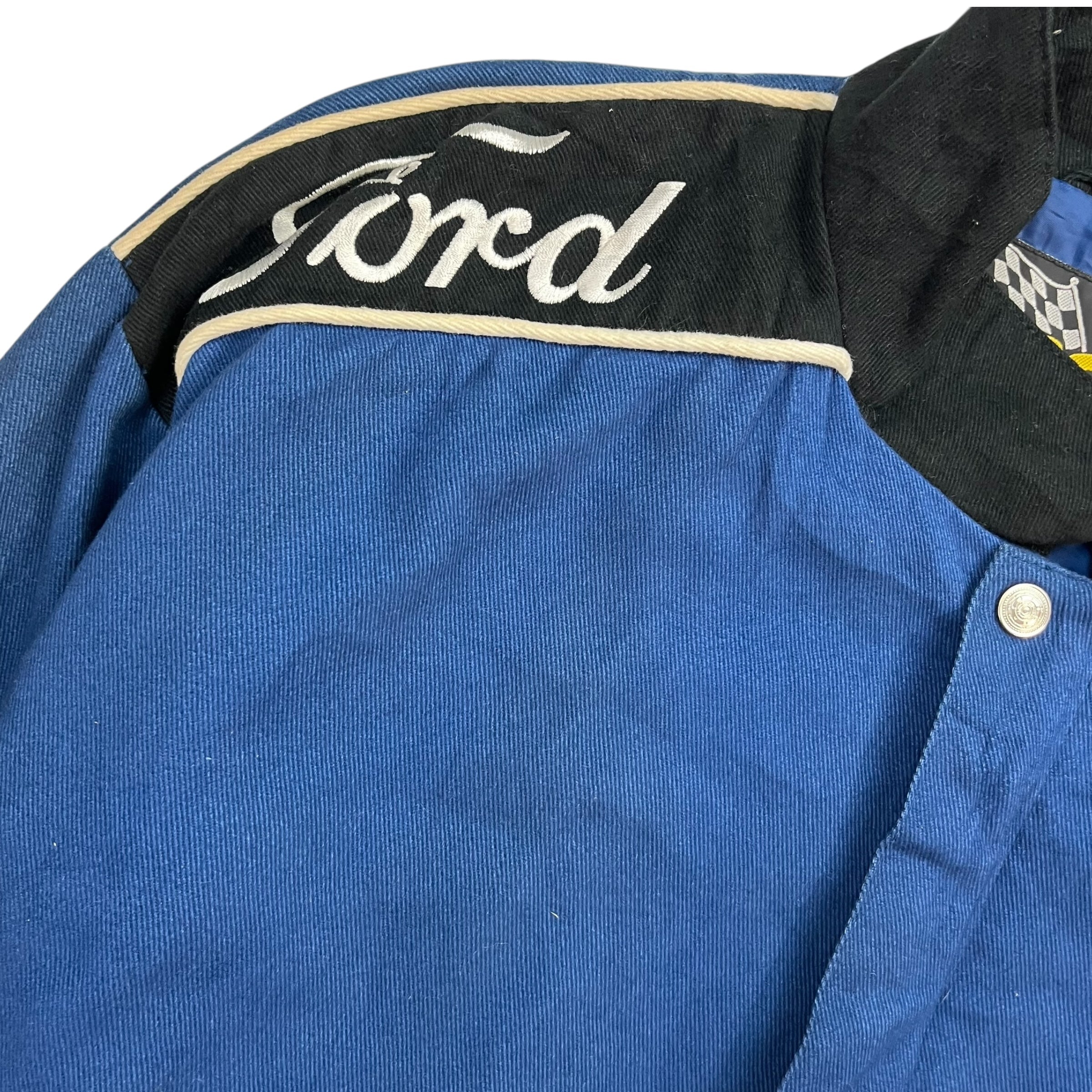 Vintage Ford Racing Jacket Navy