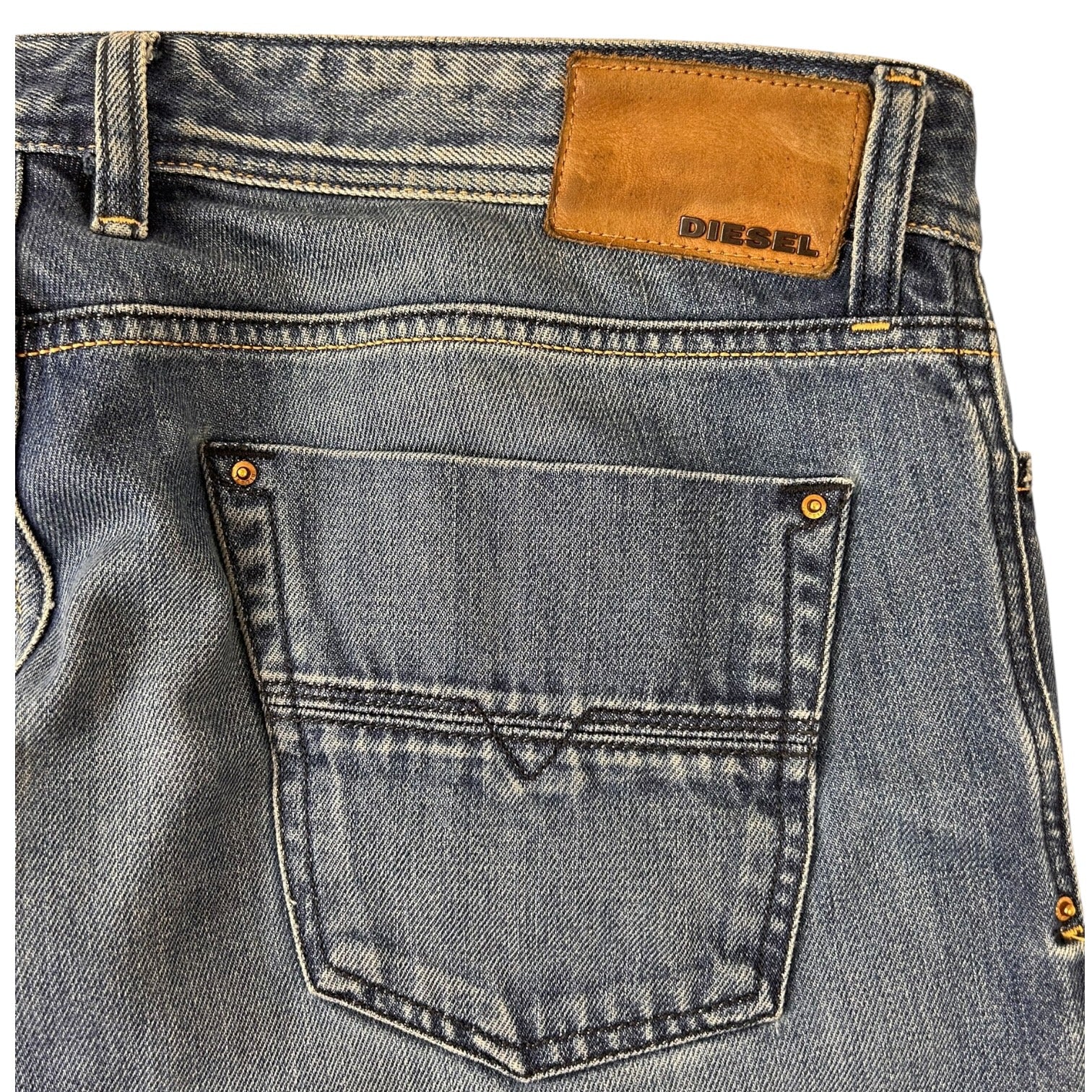 Vintage Diesel Straight Leg Jeans Medium Wash