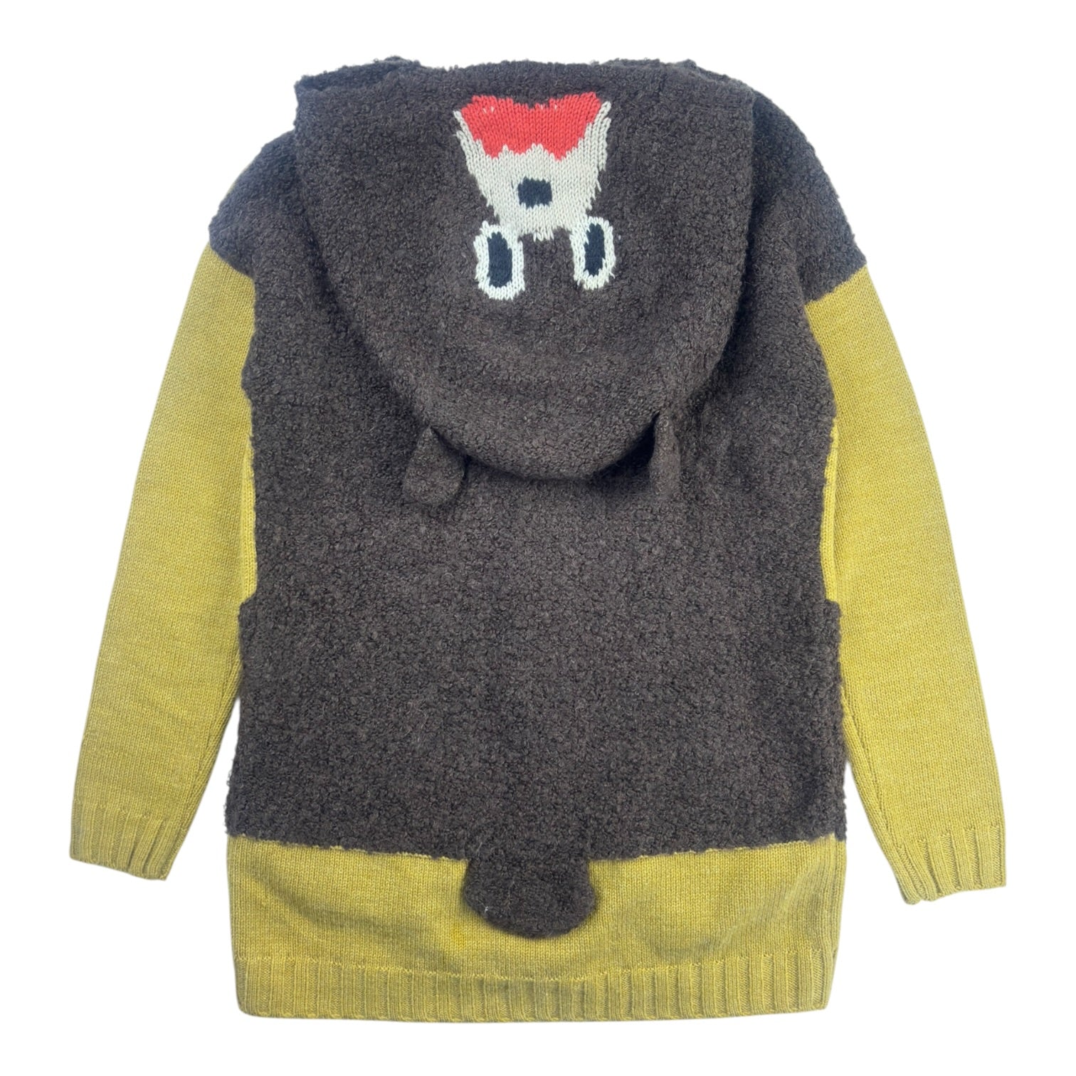 (W) Ne-Net Issey Miyake Bear Knit Cardigan